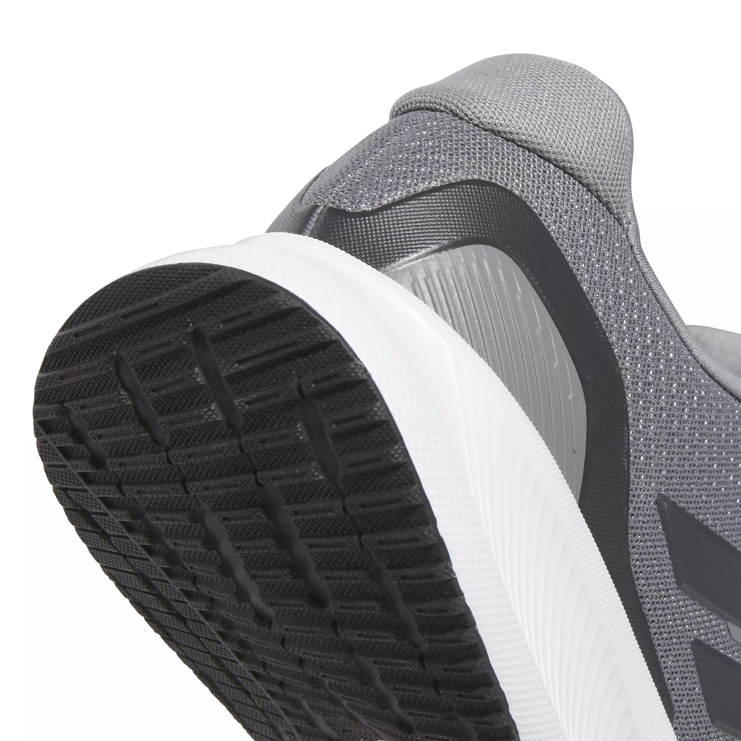 adidas Runfalcon 5 "Grey Three/Carbon/Ftwr White" Men's Wide Running Shoe - GREY/CARBON/WHITE