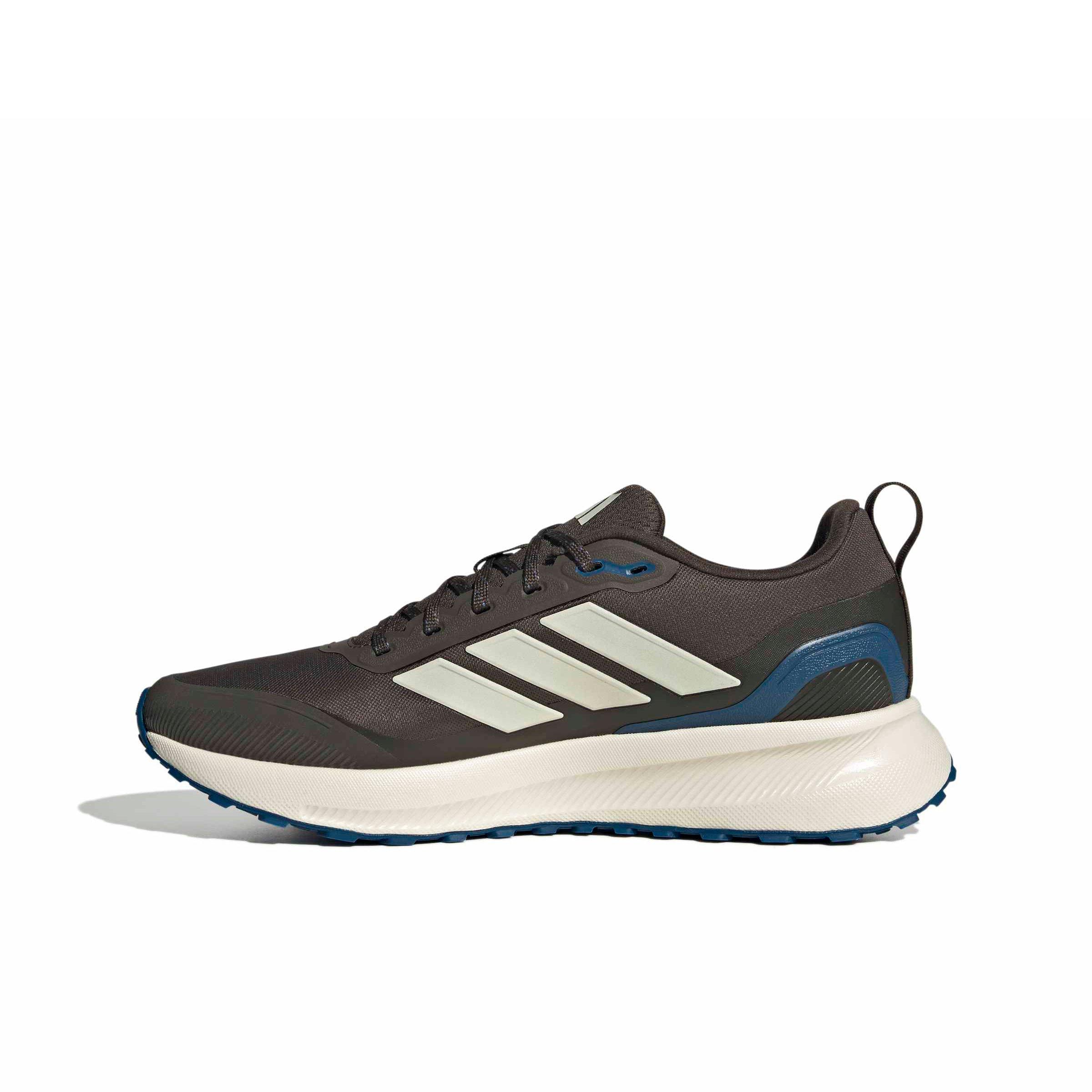 adidas Runfalcon 5 TR "Shadow Olive/Off White/Dusky Petrol" Men's Running Shoe - OLIVE/OFF WHITE/PETROL Thumbnail View 2