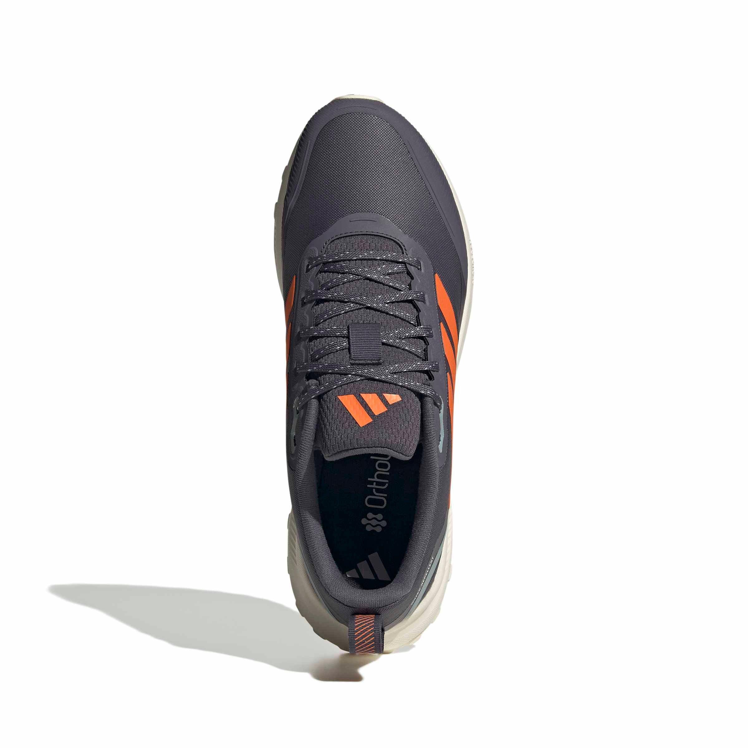 adidas Runfalcon 5 TR "Aurora Onix/Pure Orange/Core Black" Men's Running Shoe - ONIX/ORANGE/BLACK Thumbnail View 5