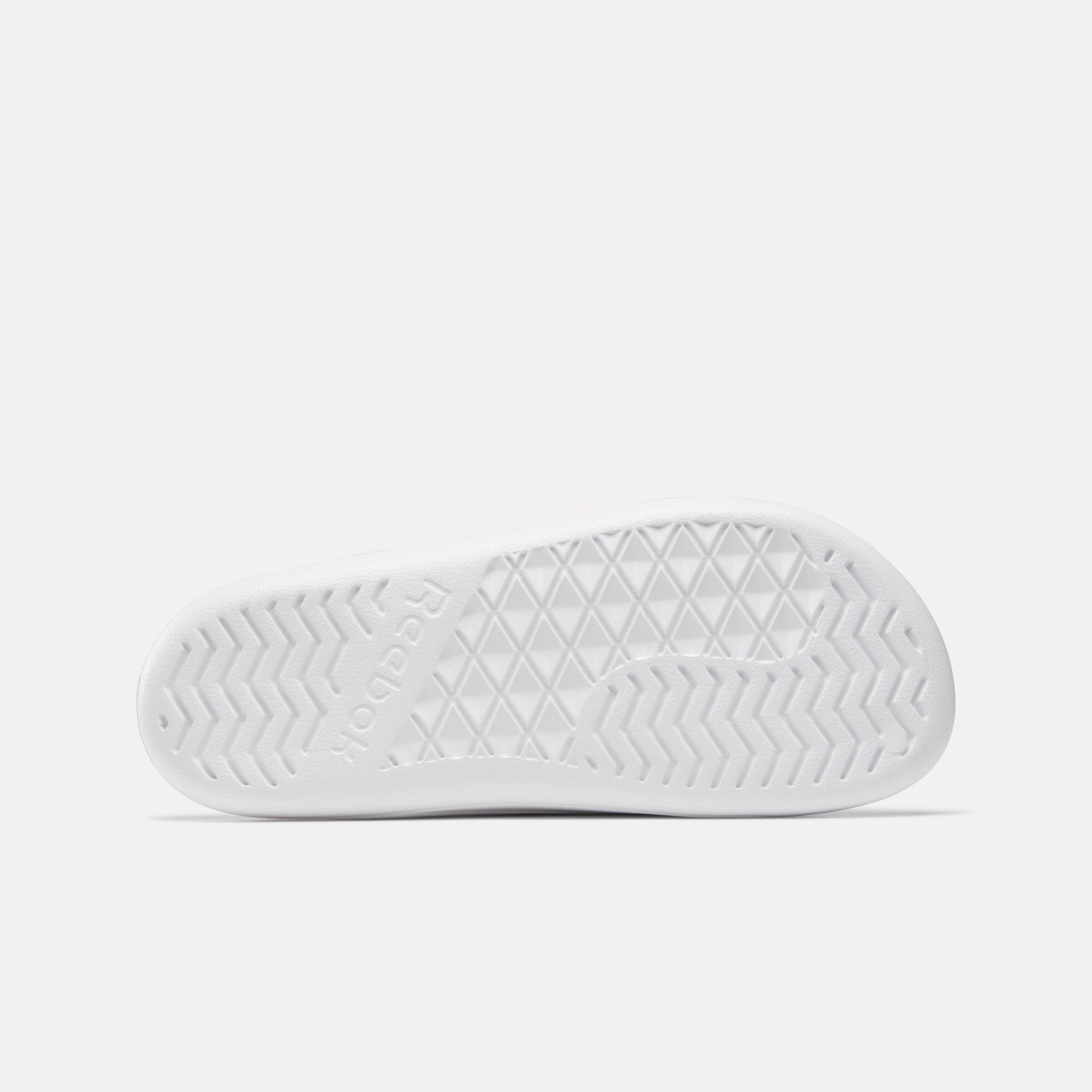 Reebok Clean "White" Unisex Slide - WHITE Thumbnail View 5
