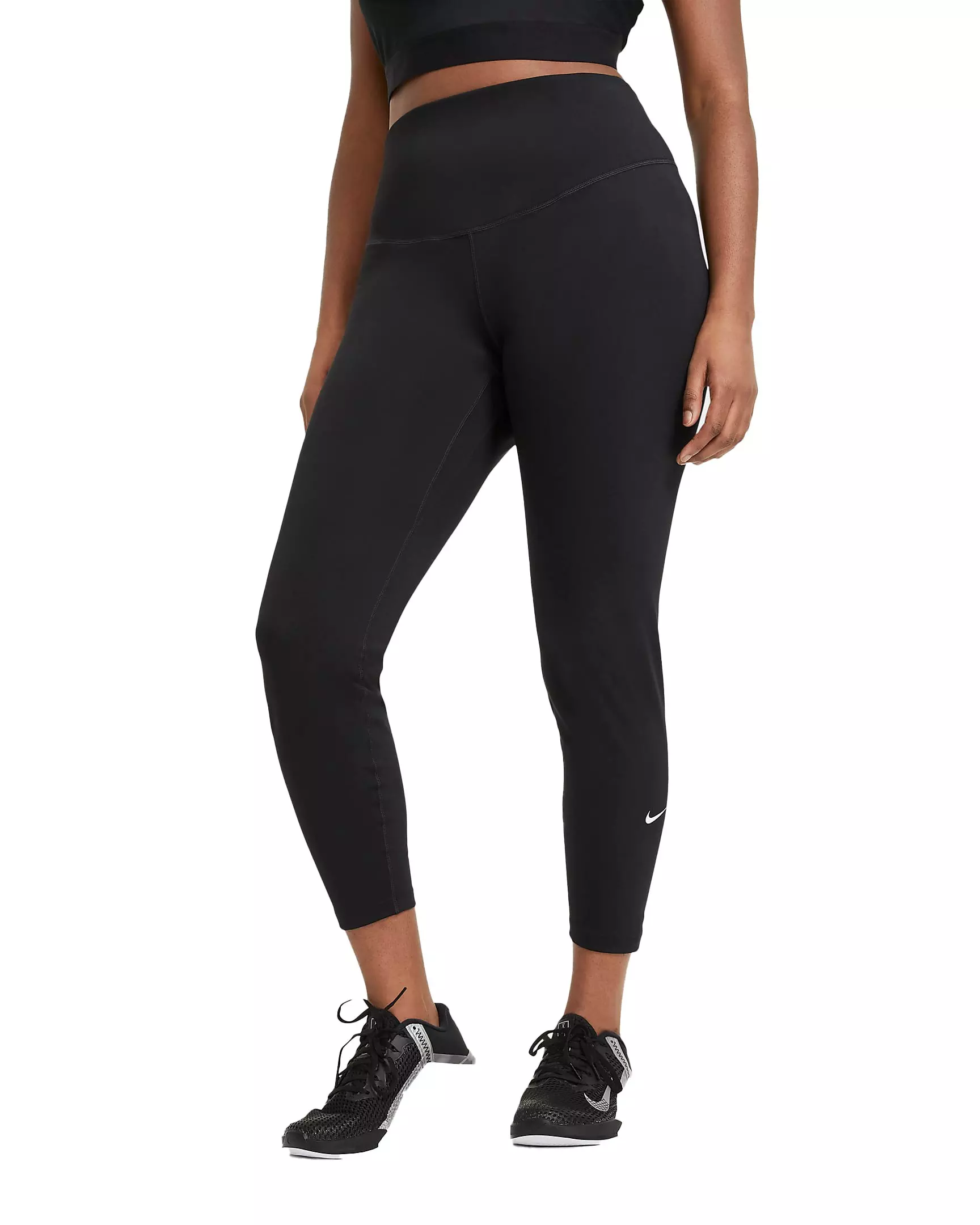 Nike Women's One Mid-Rise Leggings-Plus Size - Hibbett