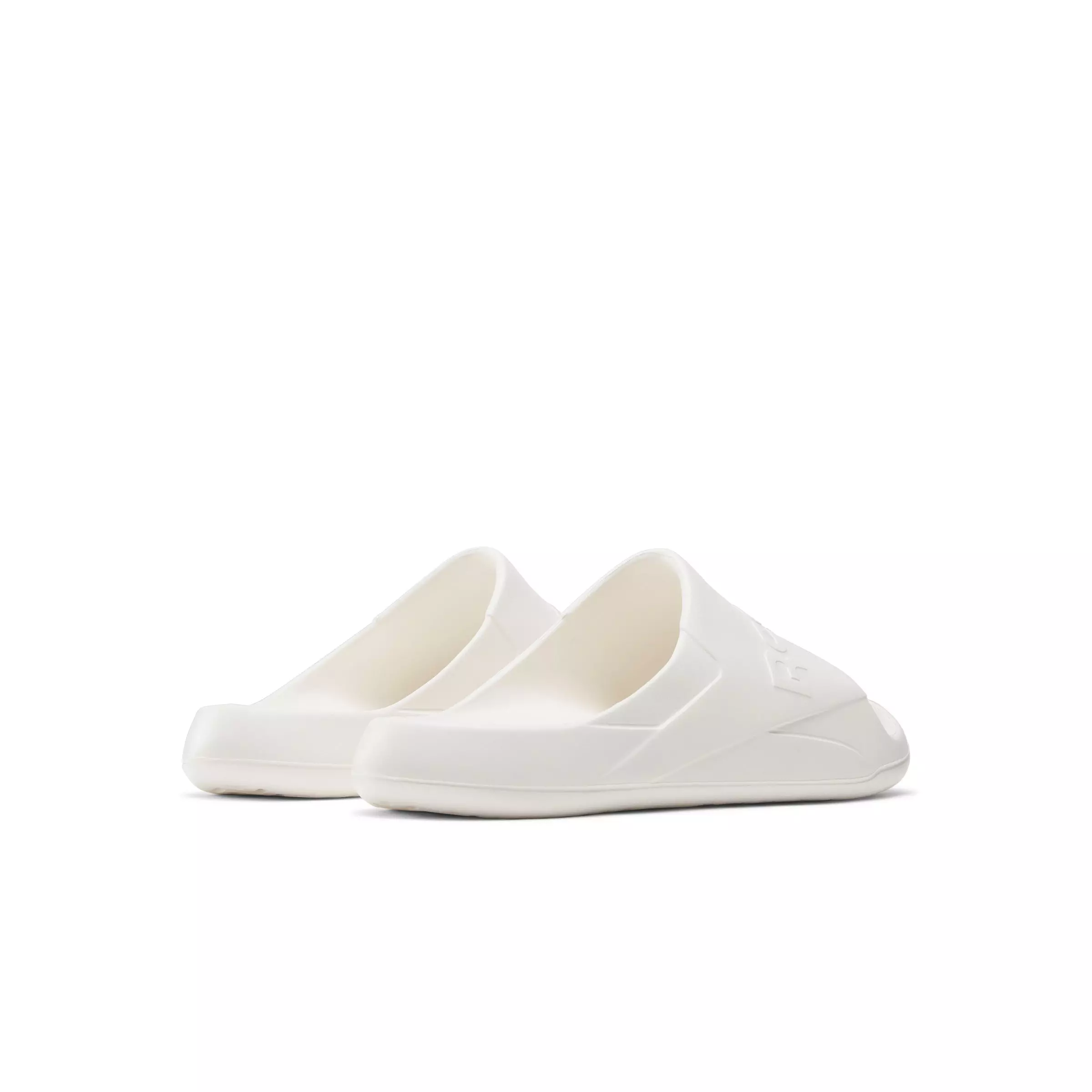 Reebok Clean "White/White" Unisex Slide - WHITE/WHITE