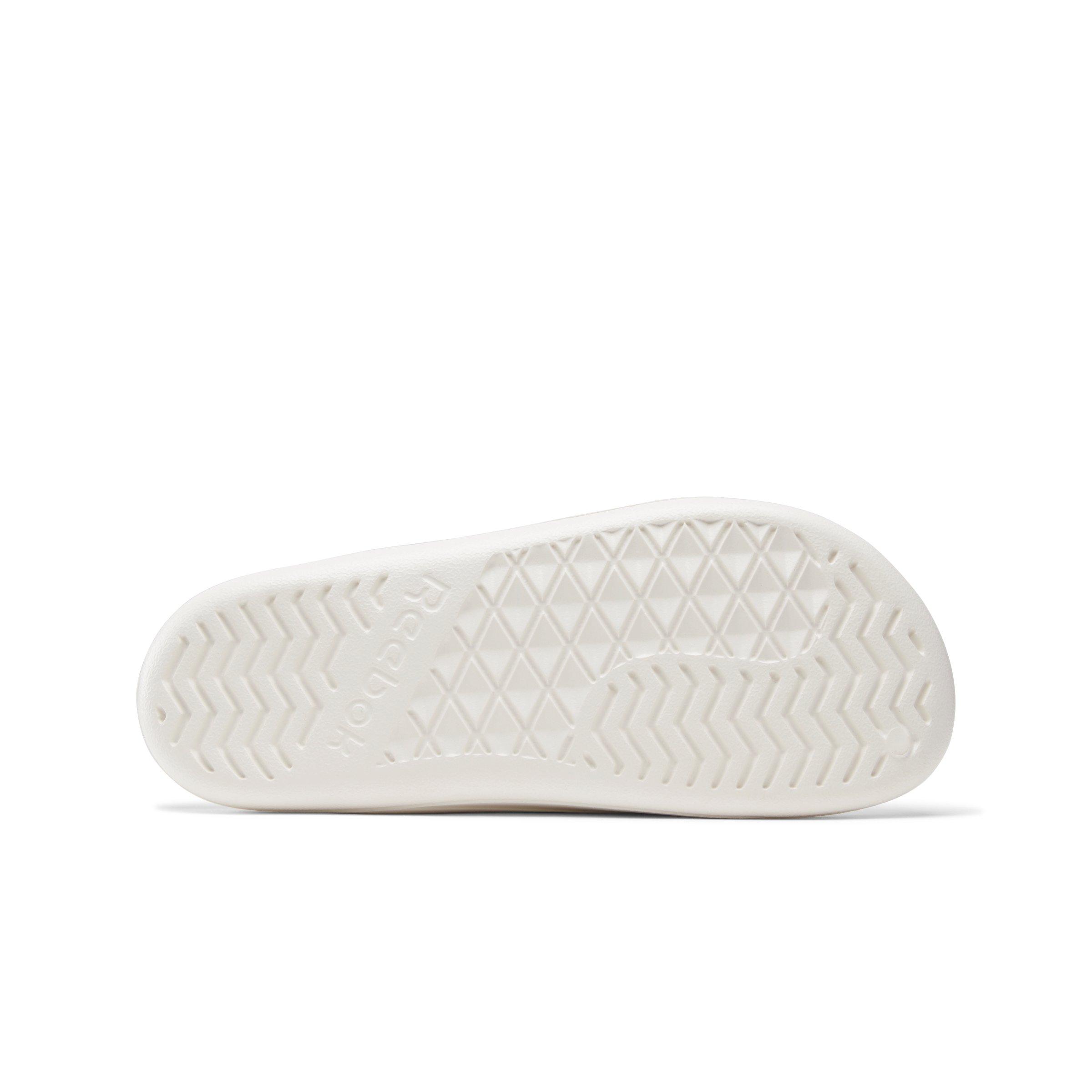 Reebok Clean "White/White" Unisex Slide - WHITE/WHITE Thumbnail View 5