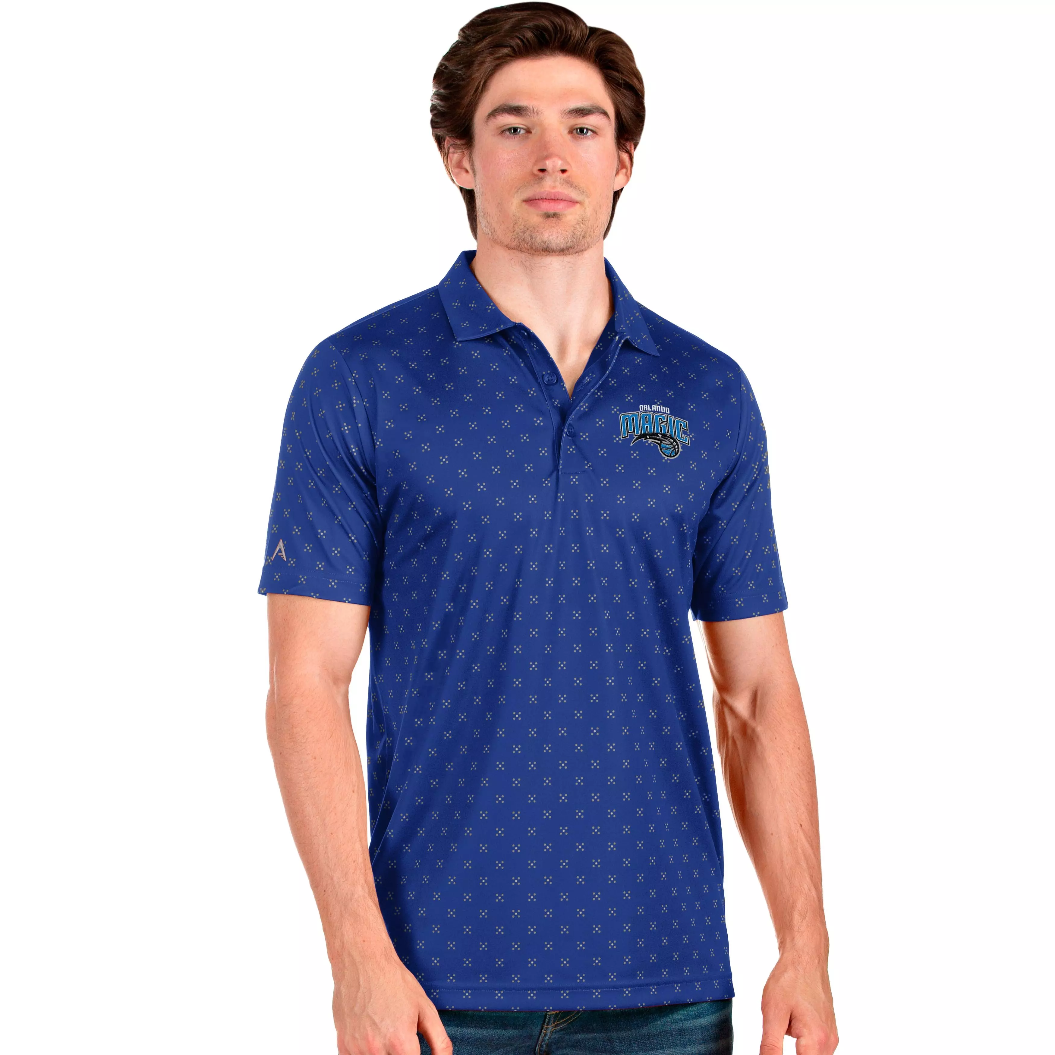 Antigua Men's Orlando Magic Spark Polo - ROYAL