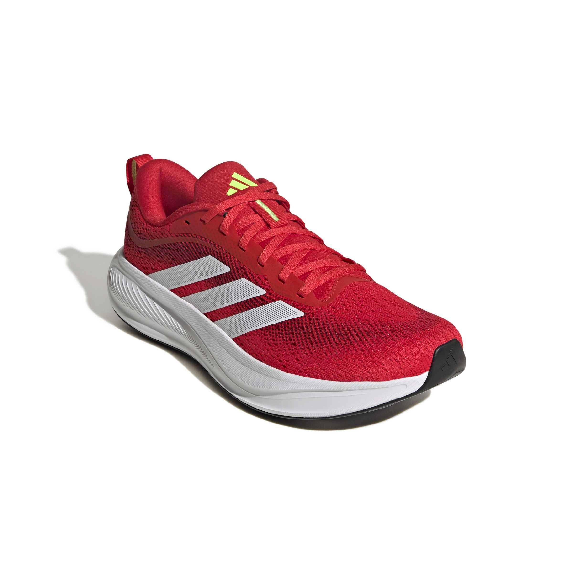 adidas Response Pace "Better Scarlet/Lucid Lemon/Maroon" Men's Running Shoe - SCARLET/LEMON/MAROON Thumbnail View 3
