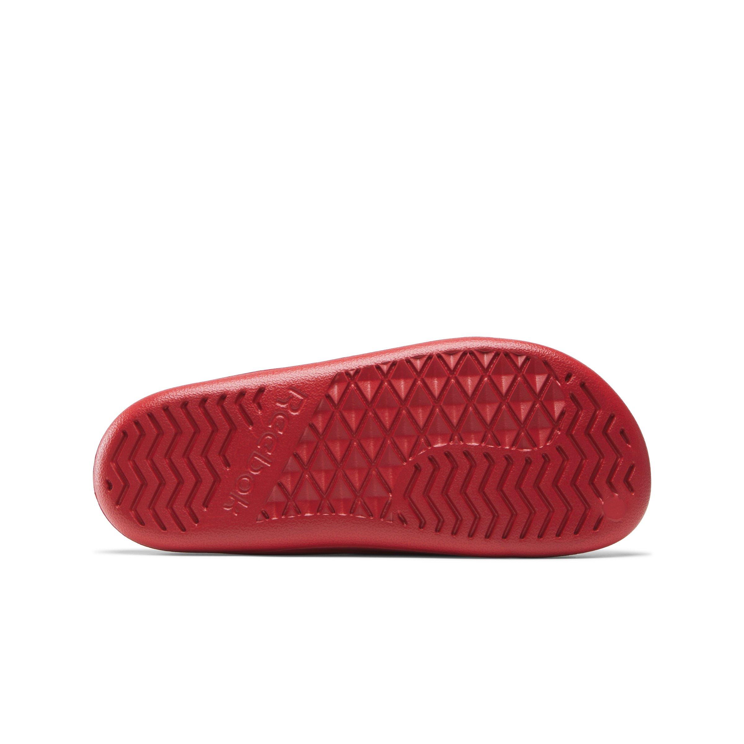 Reebok Clean "Red/Red" Unisex Slide - RED/RED Thumbnail View 5