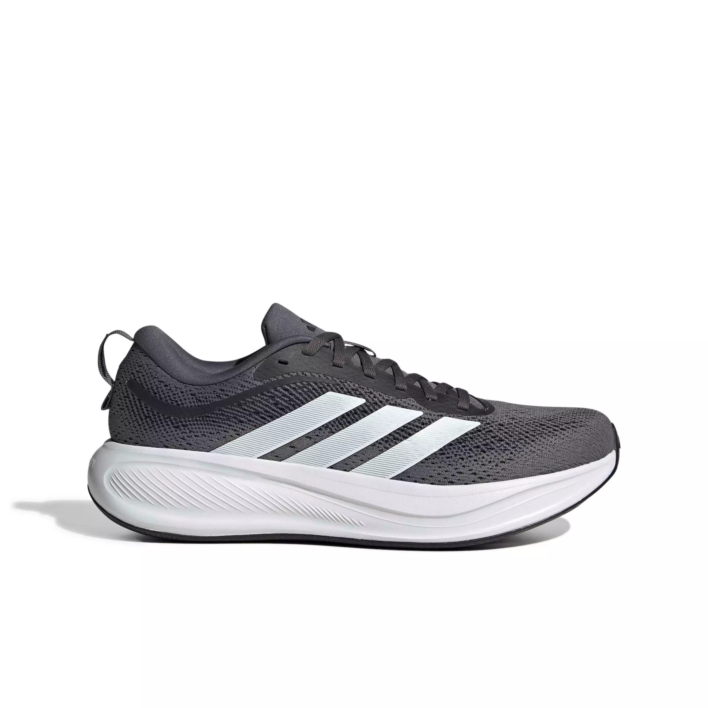 adidas Response Pace "Core Black/Ftwr White/Matte Silver" Men's Running Shoe - BLACK/WHITE/SILVER