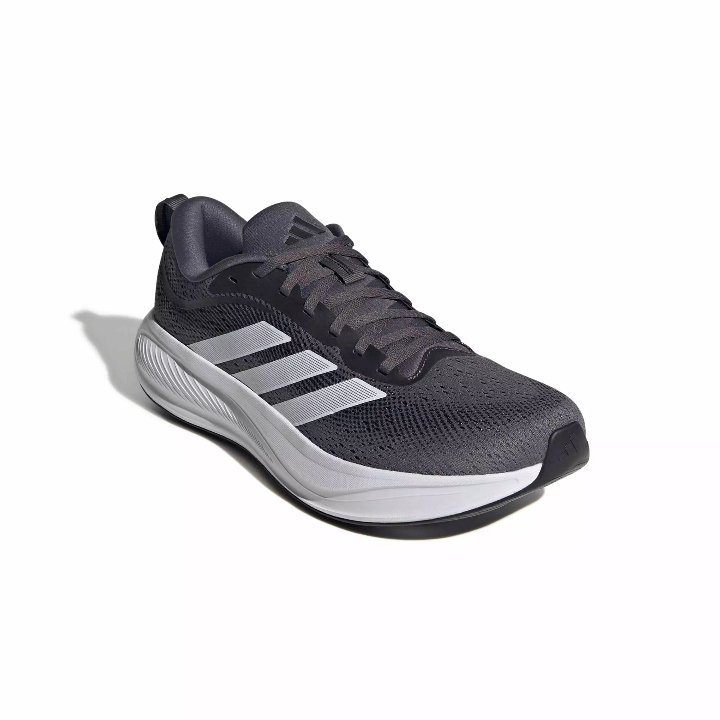 adidas Response Pace "Core Black/Ftwr White/Matte Silver" Men's Running Shoe - BLACK/WHITE/SILVER