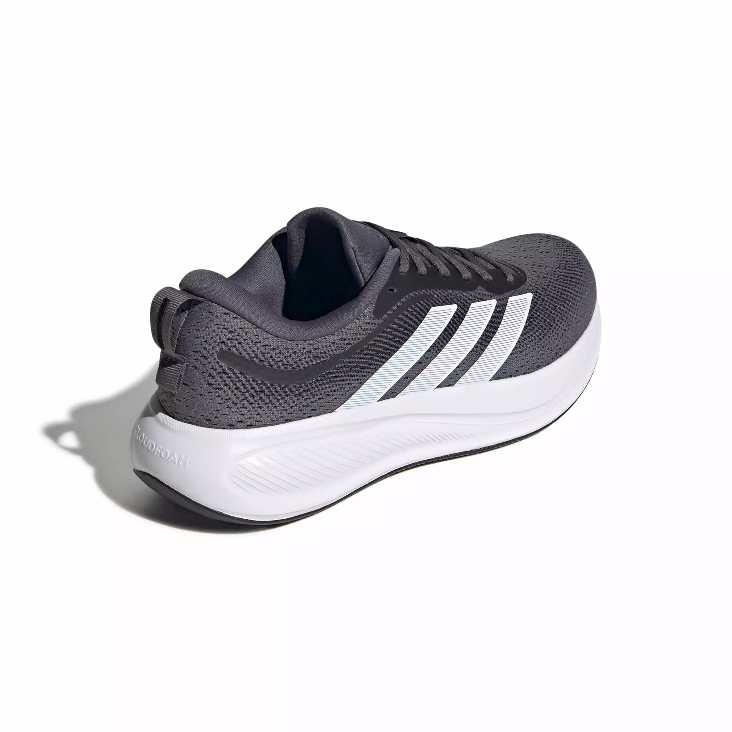 adidas Response Pace "Core Black/Ftwr White/Matte Silver" Men's Running Shoe - BLACK/WHITE/SILVER