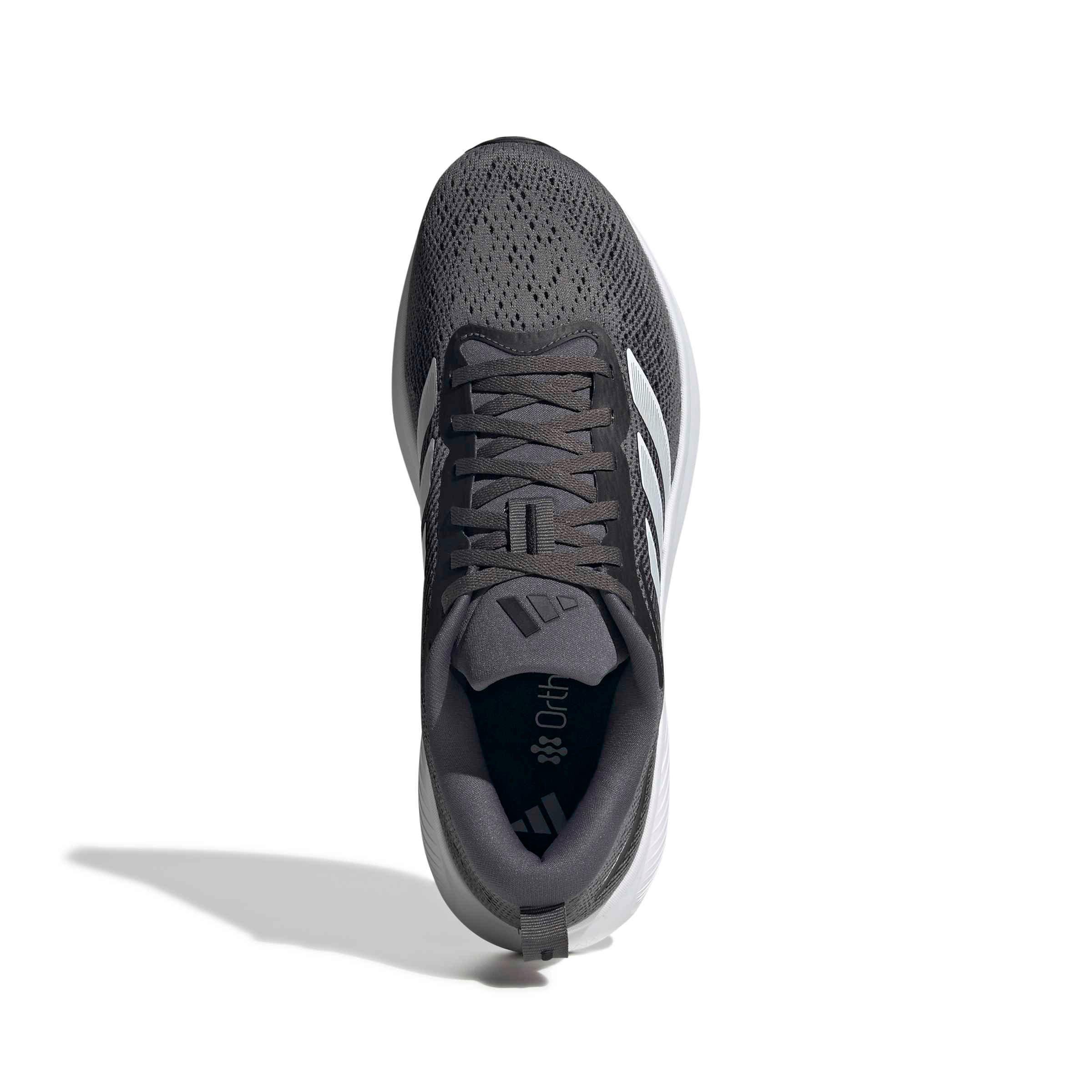 adidas Response Pace "Core Black/Ftwr White/Matte Silver" Men's Running Shoe - BLACK/WHITE/SILVER Thumbnail View 5