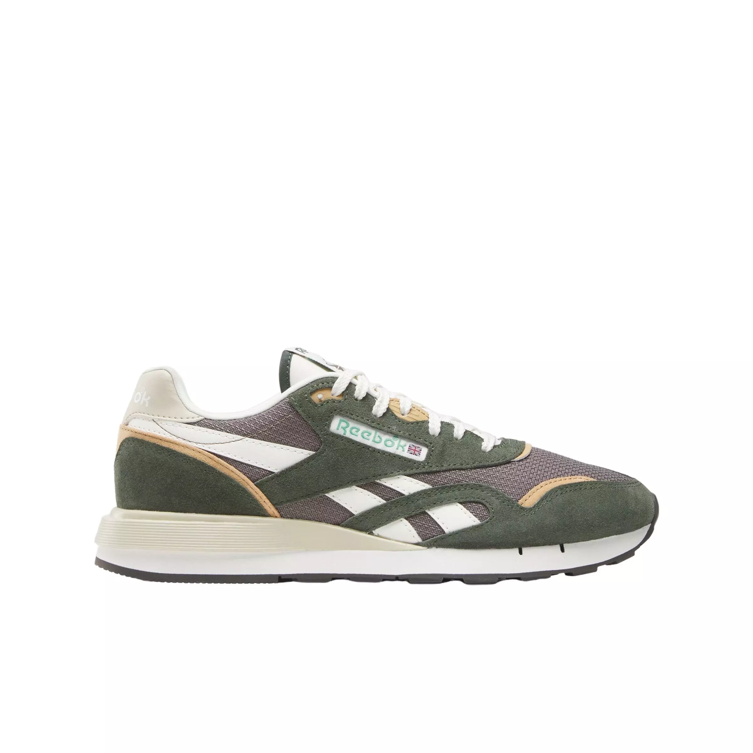 Reebok Classic Nylon 89 "Green/Grey/White" Unisex Shoe - GREEN/GREY/WHITE