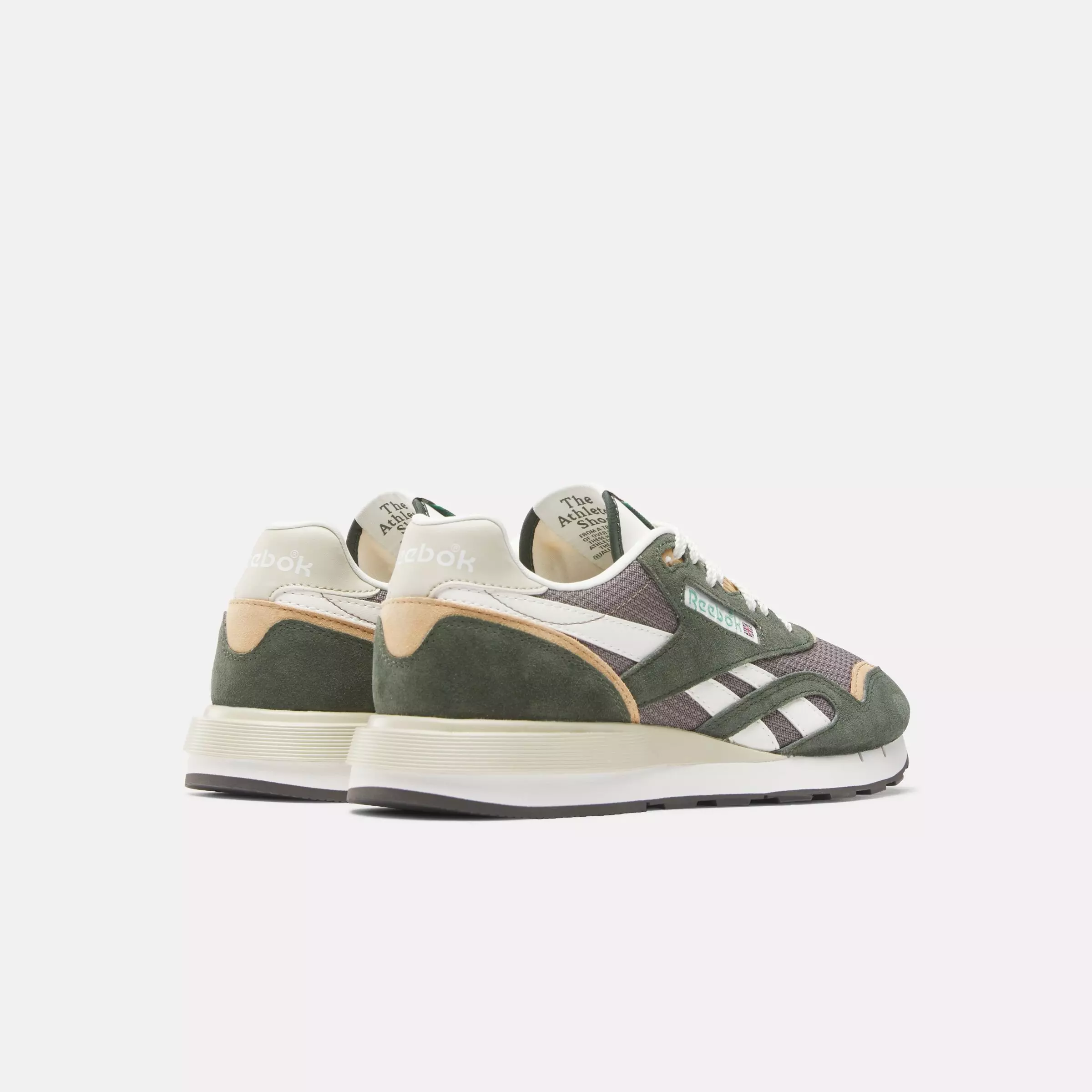 Reebok Classic Nylon 89 "Green/Grey/White" Unisex Shoe - GREEN/GREY/WHITE