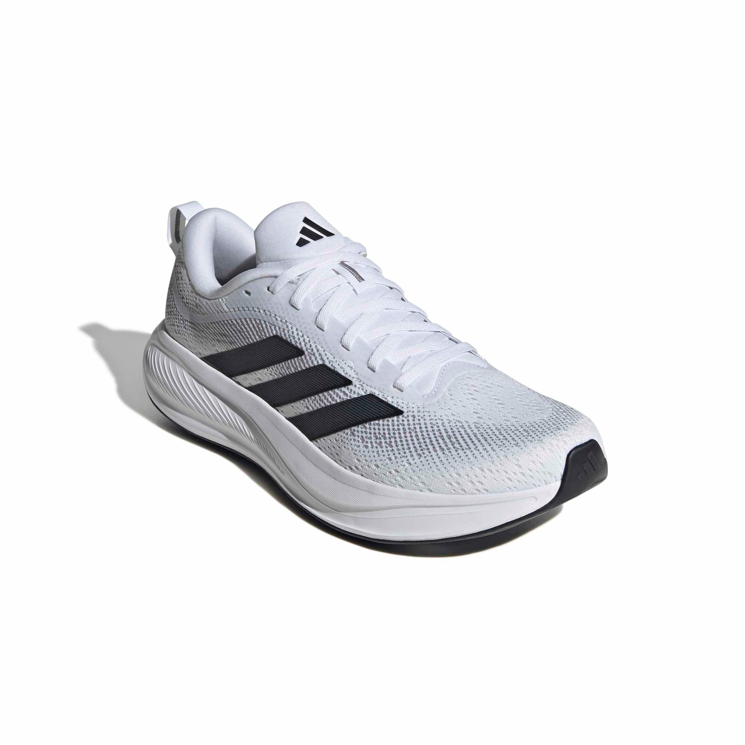 adidas Response Pace "Ftwr White/Core Black/Grey Three" Men's Running Shoe - WHITE/BLACK/GREY Thumbnail View 3