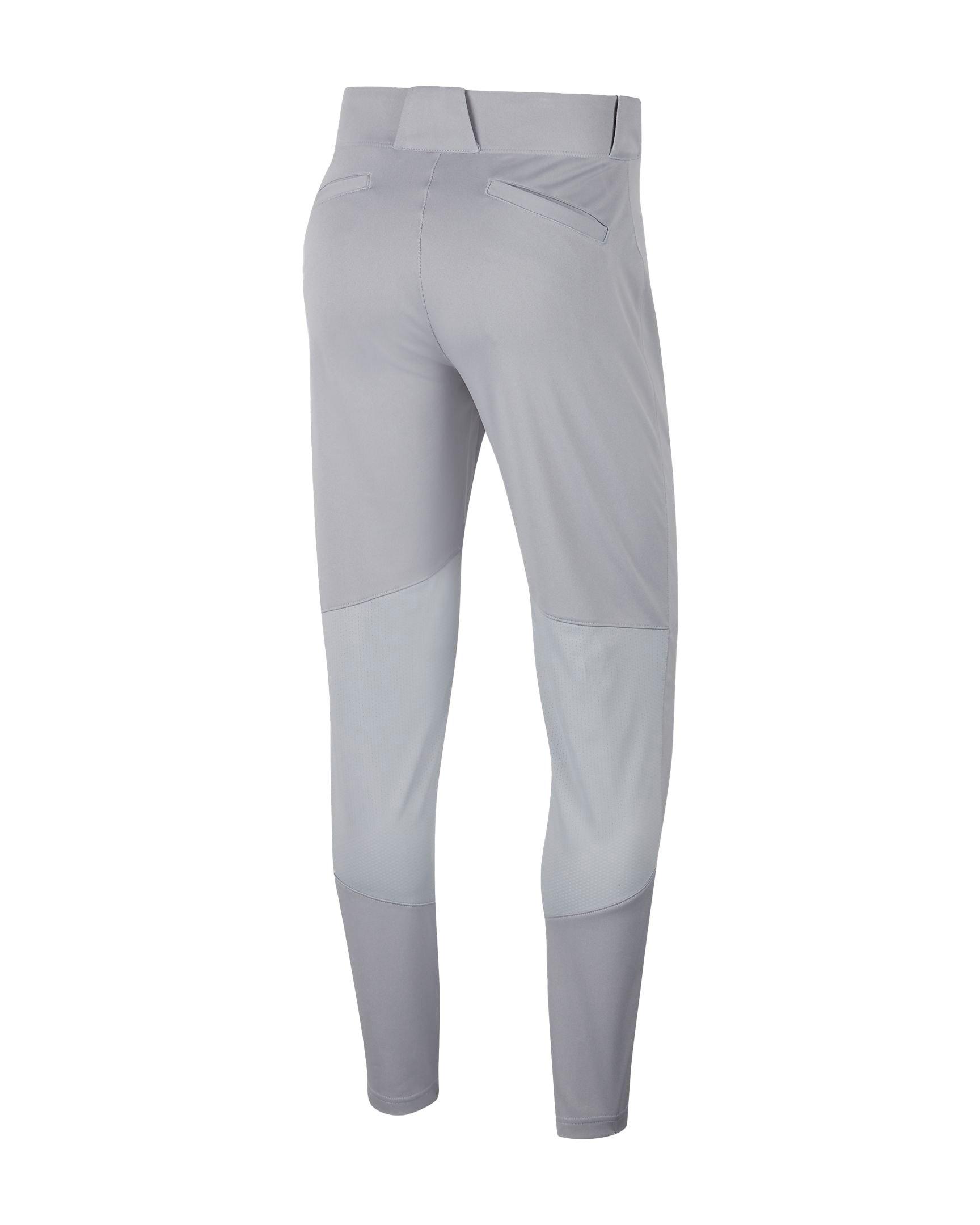 Nike Men's Vapor Select Baseball Pants - Grey - GREY Thumbnail View 2