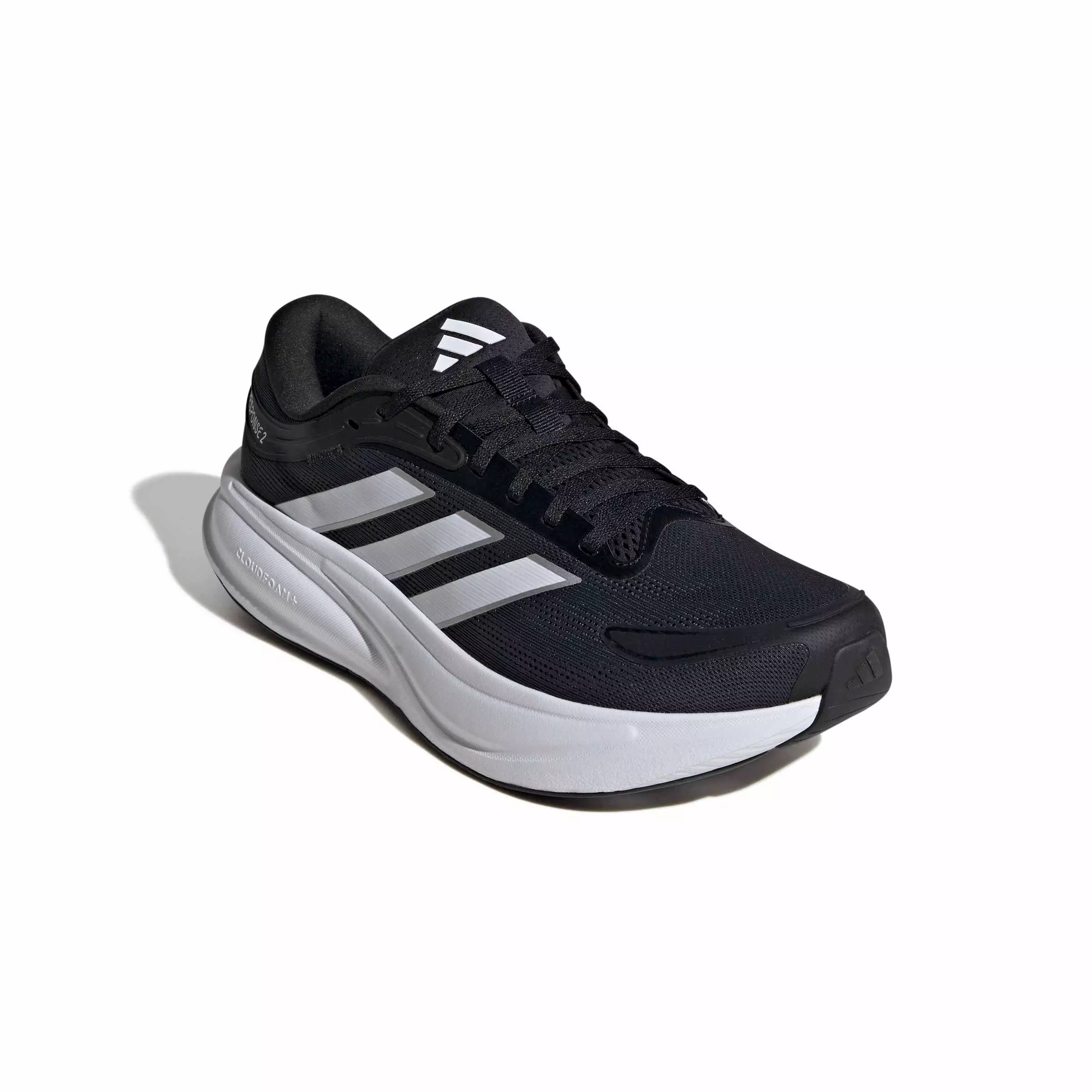 adidas Response 2 "Core Black/Ftwr White/Matte Silver" Men's Running Shoe - BLACK/WHITE/SILVER