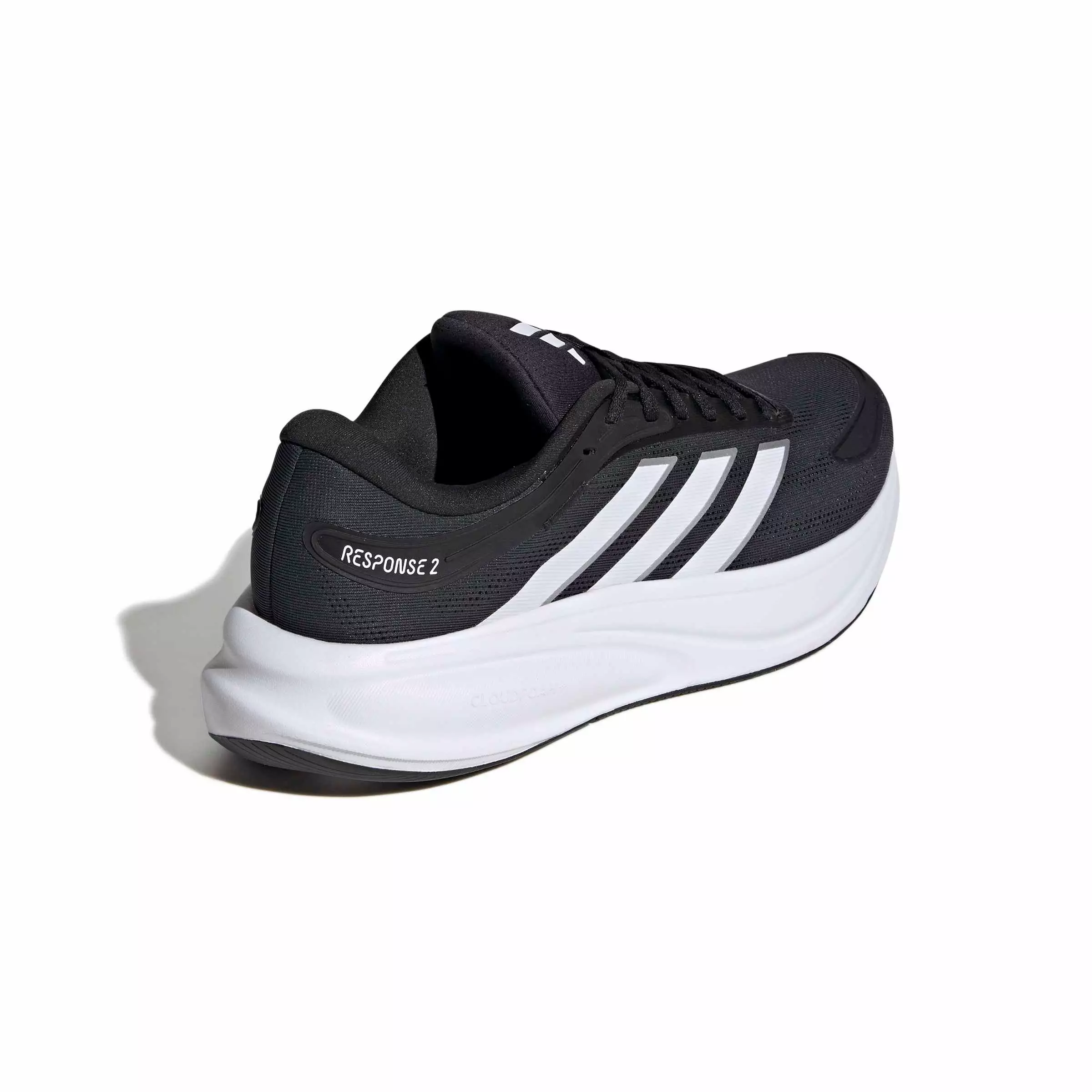 adidas Response 2 "Core Black/Ftwr White/Matte Silver" Men's Running Shoe - BLACK/WHITE/SILVER