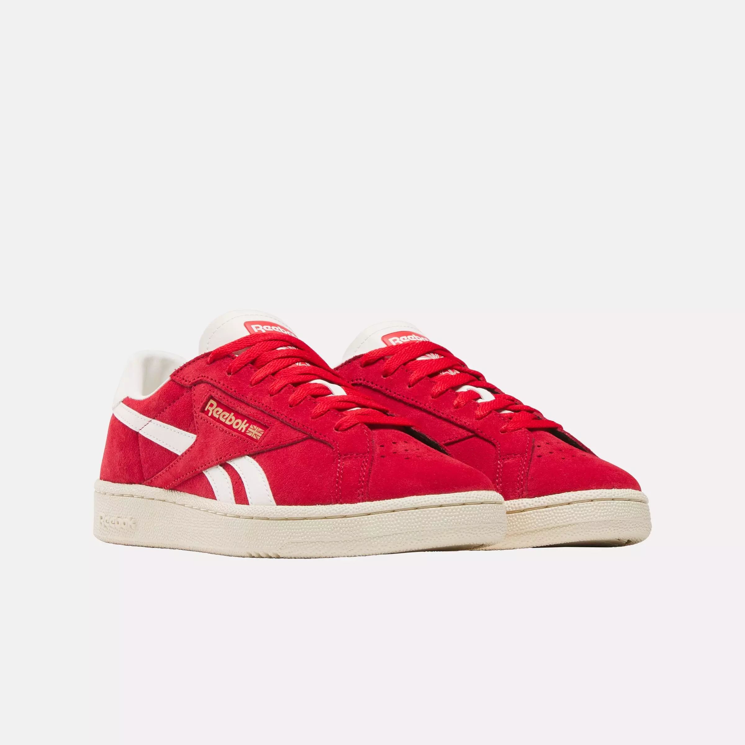 Reebok Club C Grounds UK "Red/White" Unisex Shoe - RED/WHITE