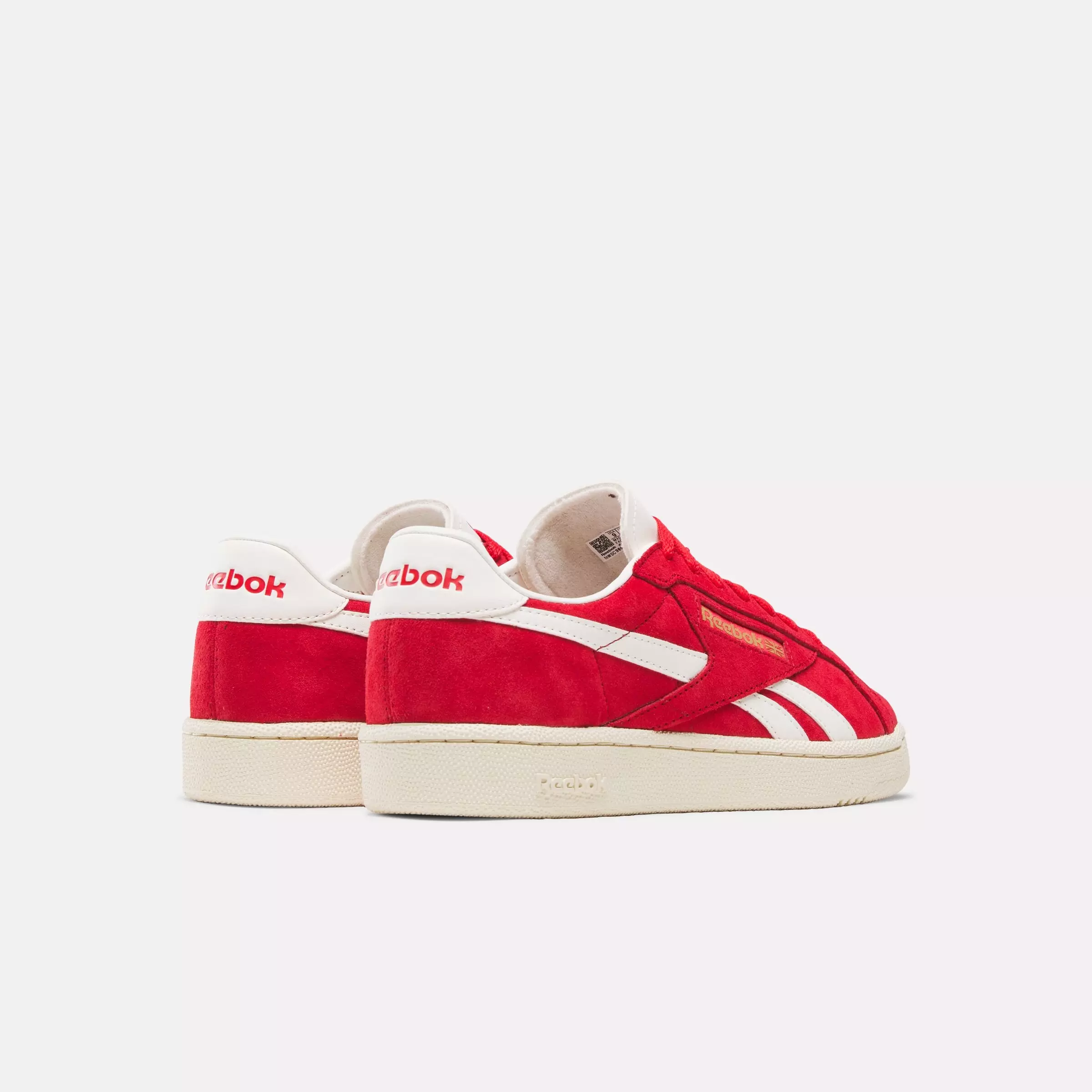 Reebok Club C Grounds UK "Red/White" Unisex Shoe - RED/WHITE