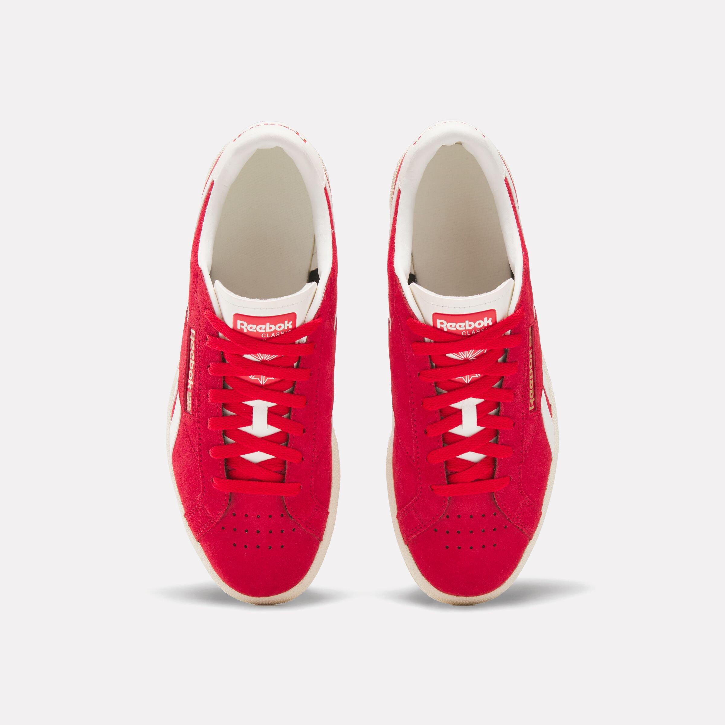 Reebok Club C Grounds UK "Red/White" Unisex Shoe - RED/WHITE Thumbnail View 4