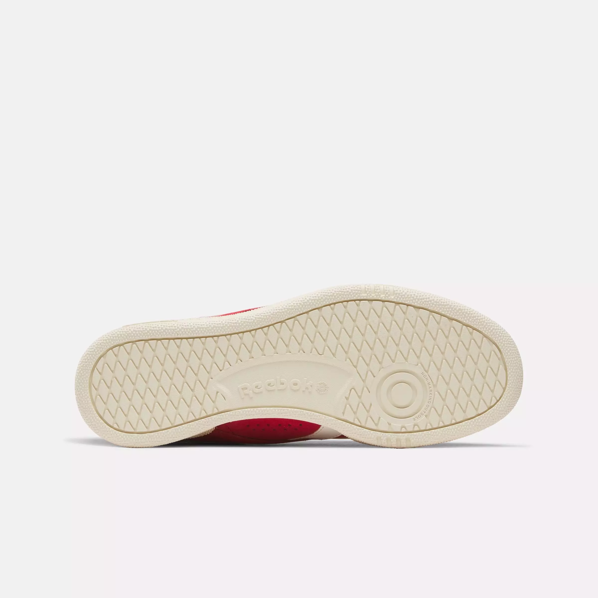 Reebok Club C Grounds UK "Red/White" Unisex Shoe - RED/WHITE