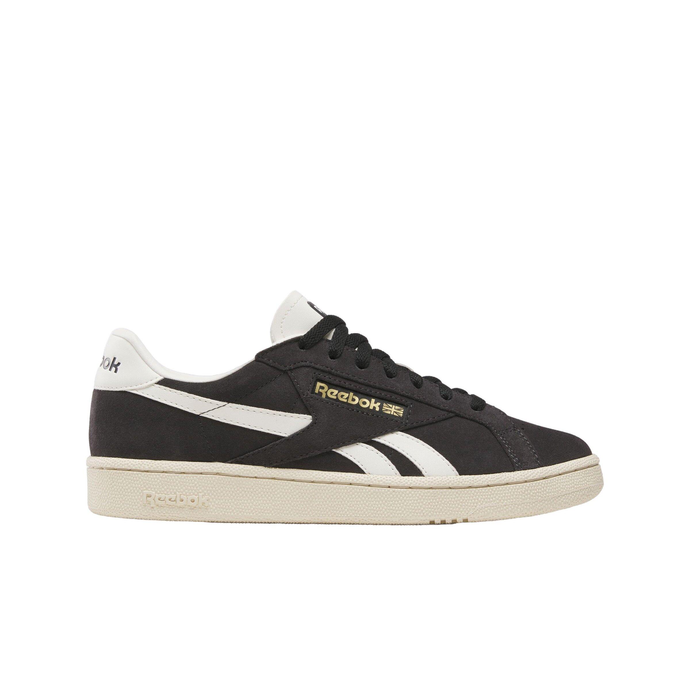Reebok Club C Grounds UK "Black/White" Unisex Shoe - BLACK/WHITE Thumbnail View 1