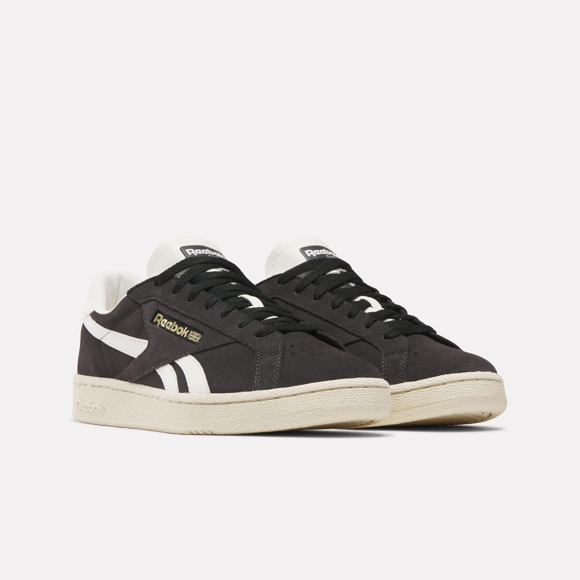 Reebok Club C Grounds UK "Black/White" Unisex Shoe - BLACK/WHITE Thumbnail View 2
