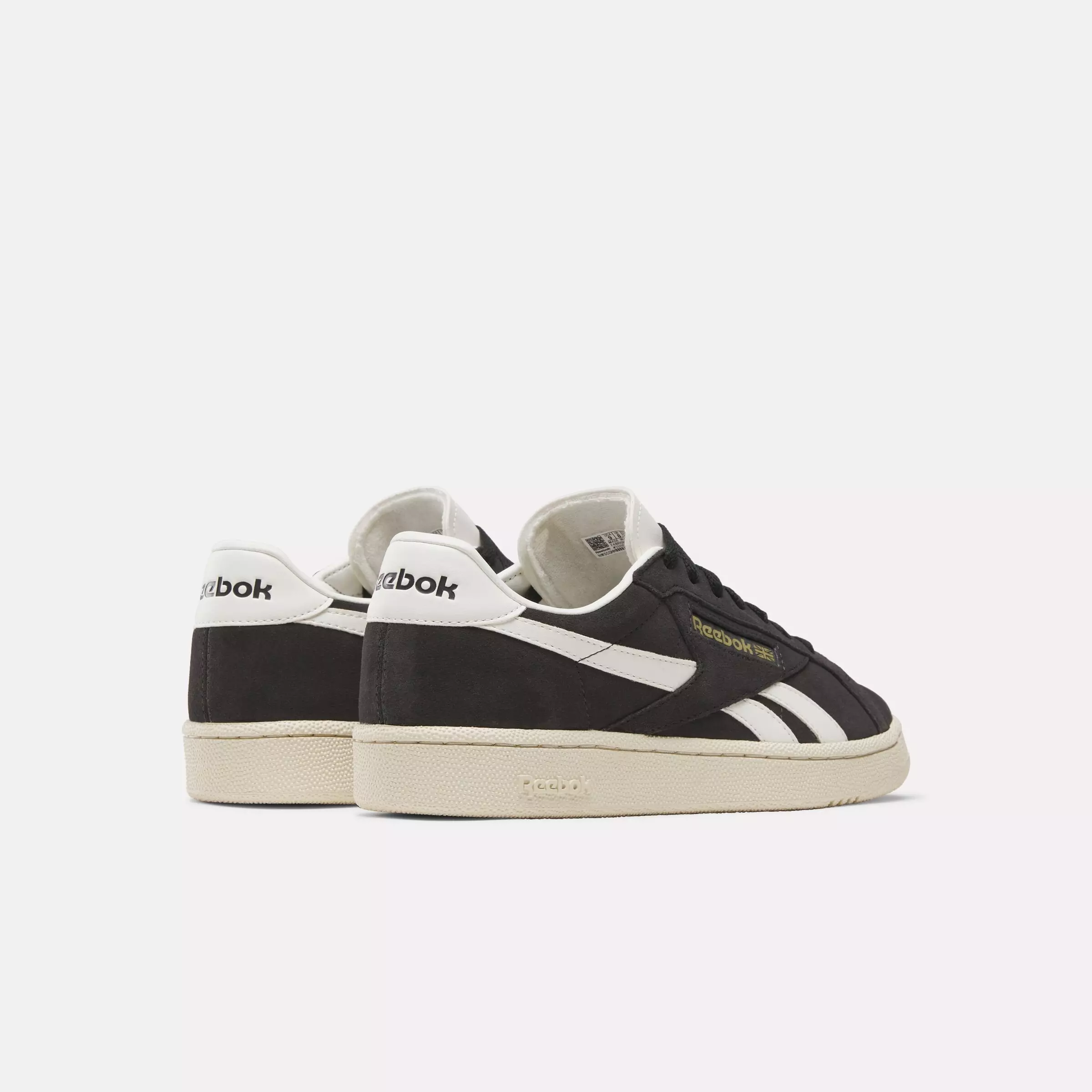 Reebok Club C Grounds UK "Black/White" Unisex Shoe - BLACK/WHITE