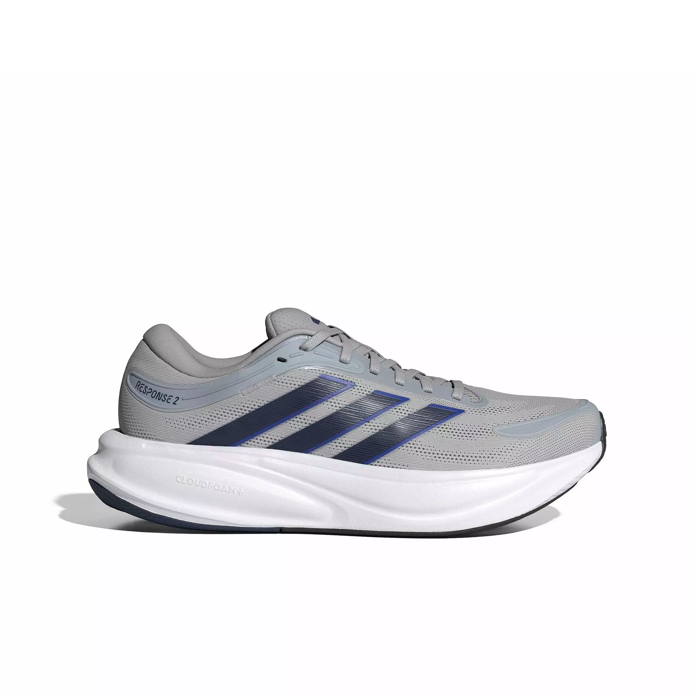 adidas Response 2 "Grey Two/Dark Blue/Lucid Blue" Men's Running Shoe - GREY/DK BLUE/BLUE