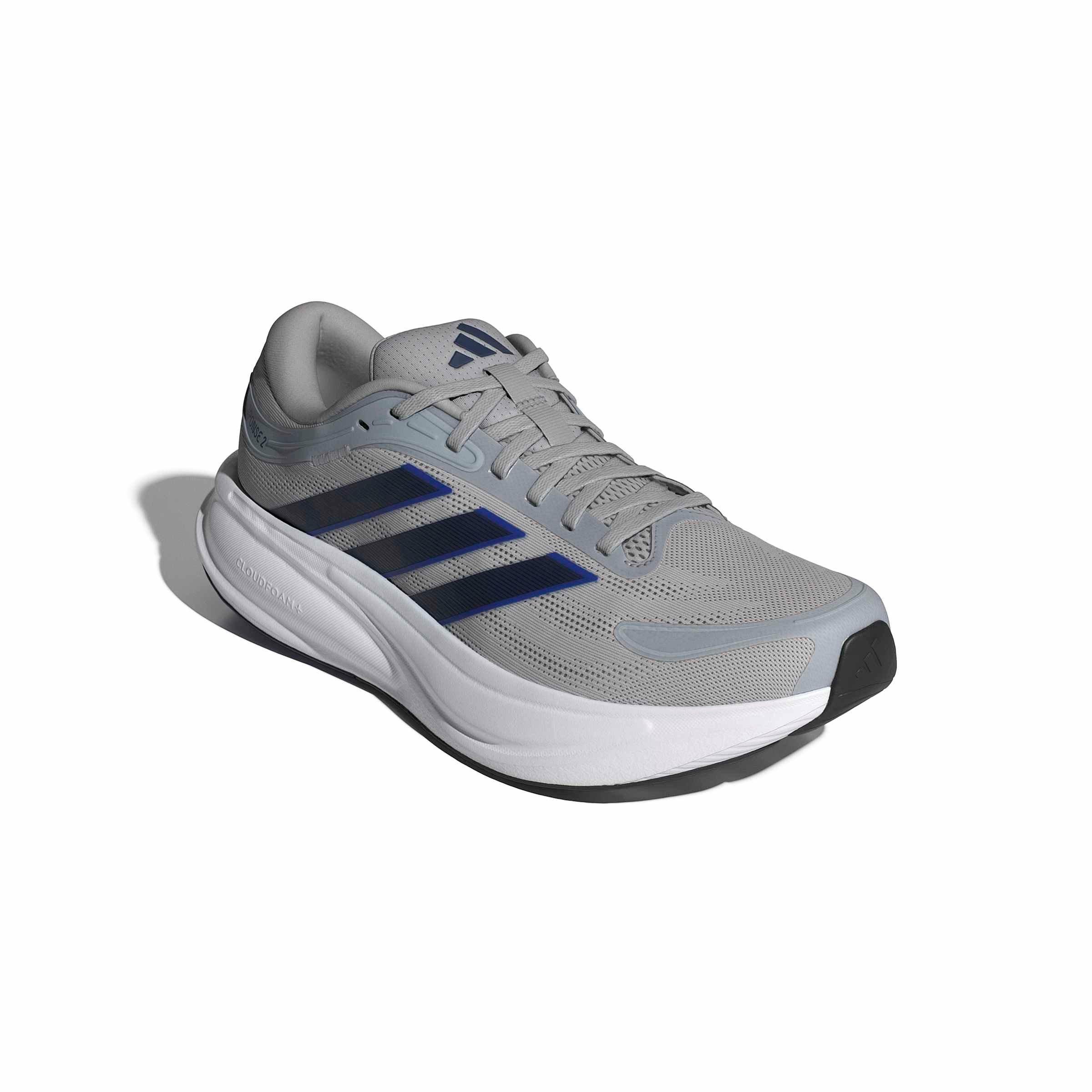 adidas Response 2 "Grey Two/Dark Blue/Lucid Blue" Men's Running Shoe - GREY/DK BLUE/BLUE Thumbnail View 3