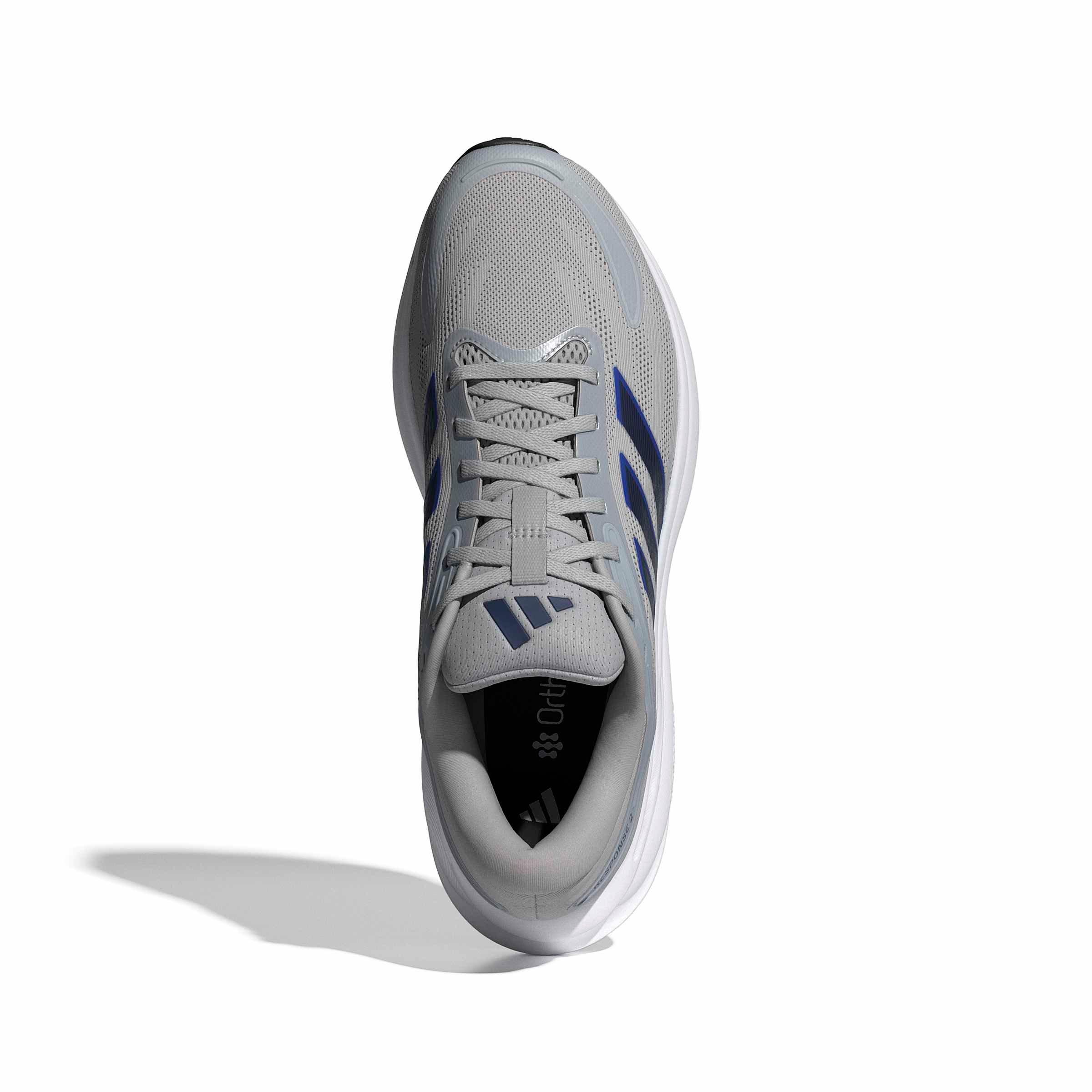 adidas Response 2 "Grey Two/Dark Blue/Lucid Blue" Men's Running Shoe - GREY/DK BLUE/BLUE Thumbnail View 5