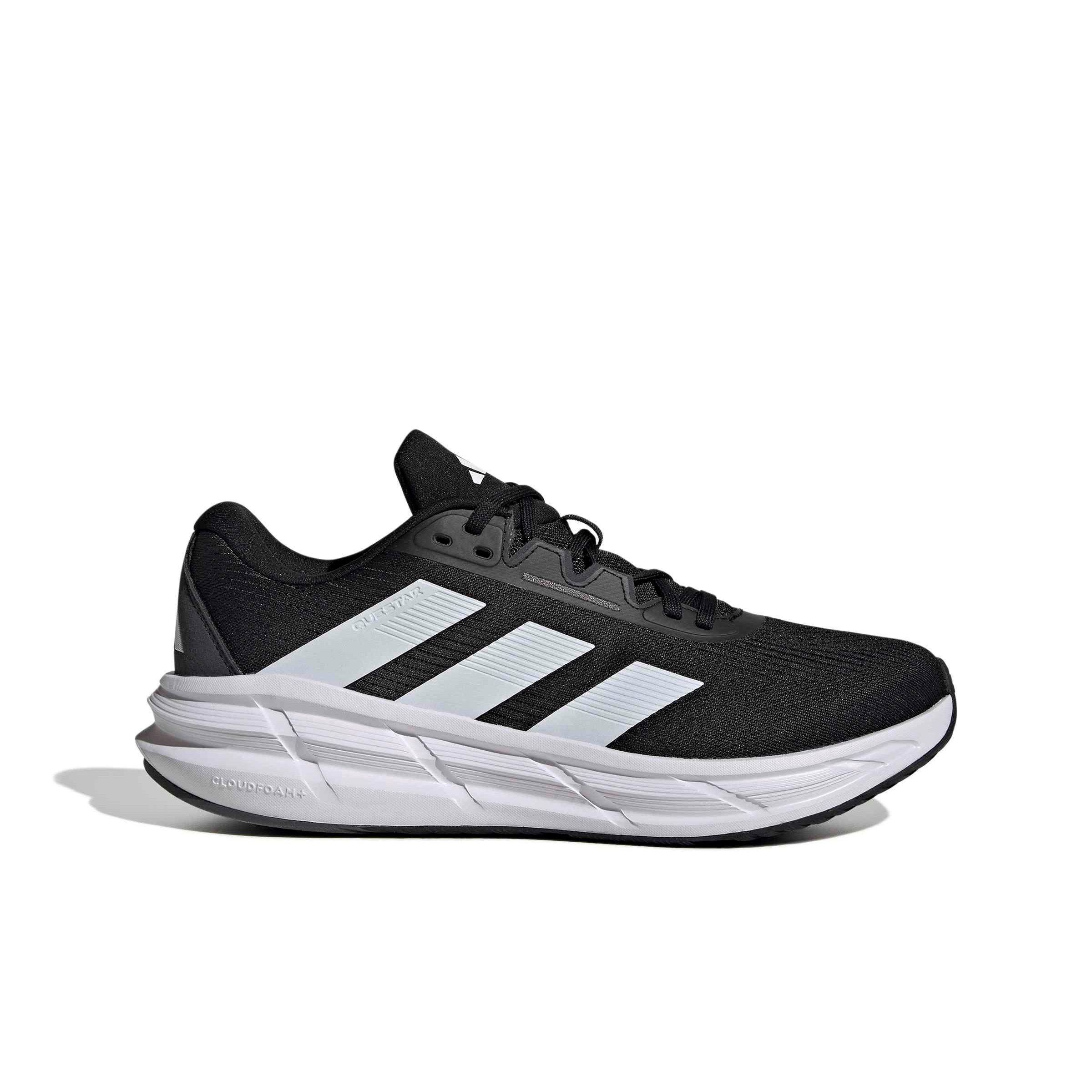 Adidas Questar Ride Mens 12 Black White Running Shoes Cloudfoam Sneakers Amazon.com | adidas mens Questar Flow Nxt Running Shoe  main image 3