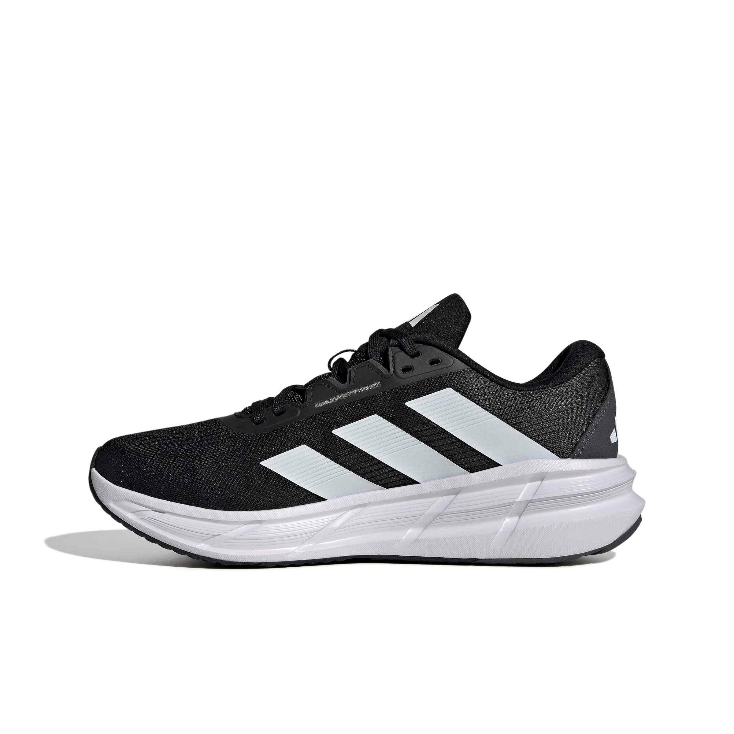 adidas Questar 3 "Core Black/Ftwr White/Carbon" Men's Running Shoe - BLACK/WHITE/CARBON Thumbnail View 2