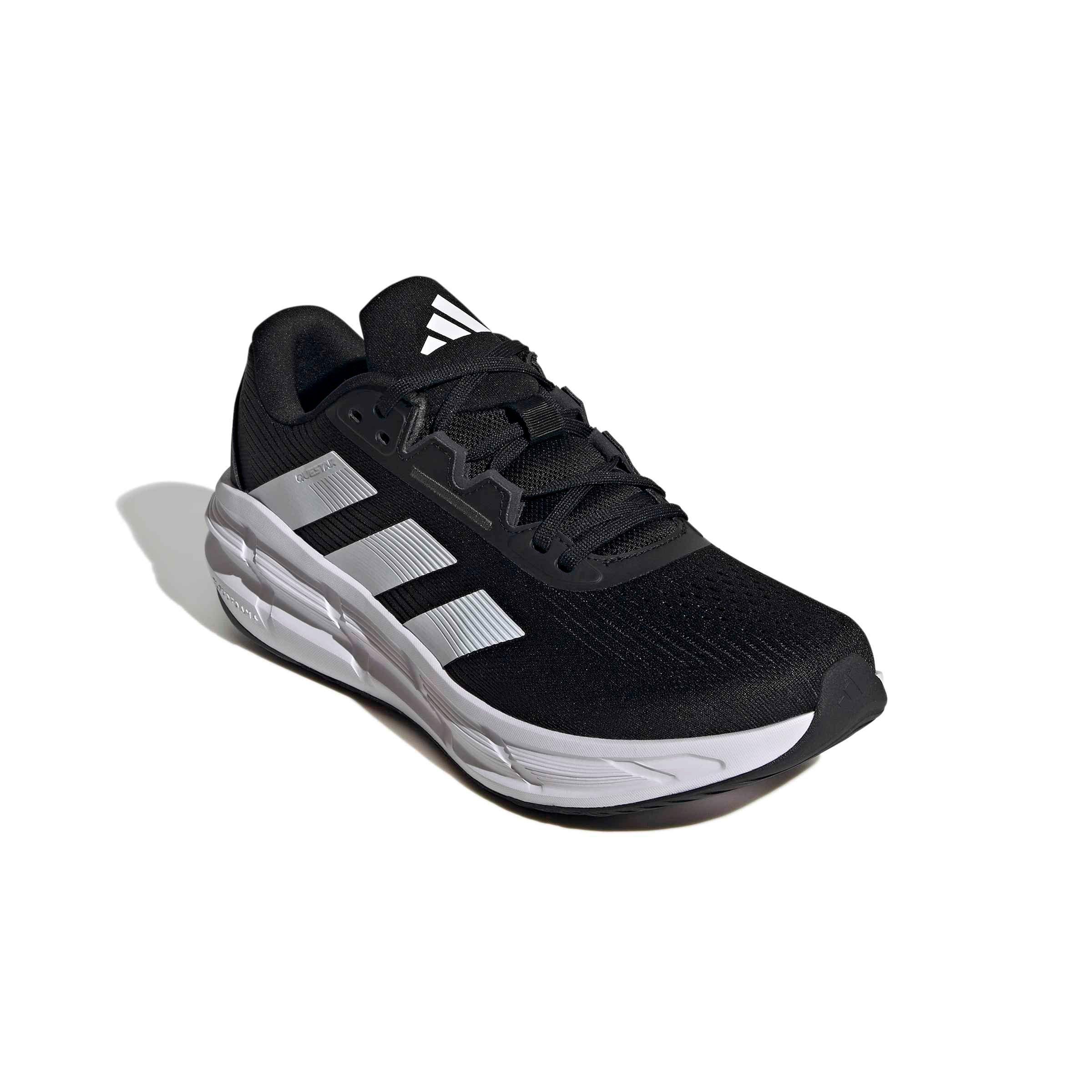 adidas Questar 3 "Core Black/Ftwr White/Carbon" Men's Running Shoe - BLACK/WHITE/CARBON Thumbnail View 3