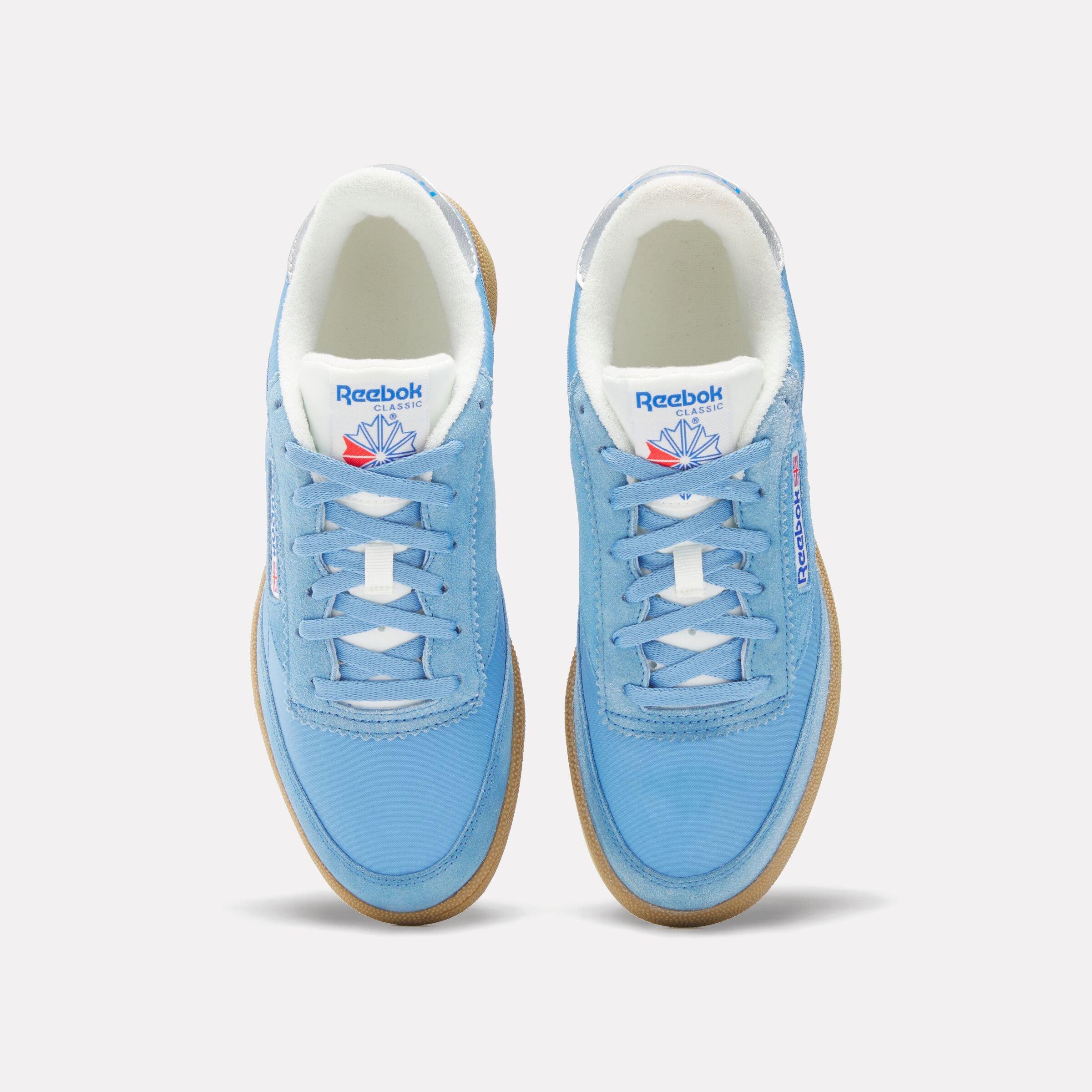Reebok Club C 85 "Blue/White" Unisex Shoe - BLUE/WHITE Thumbnail View 4