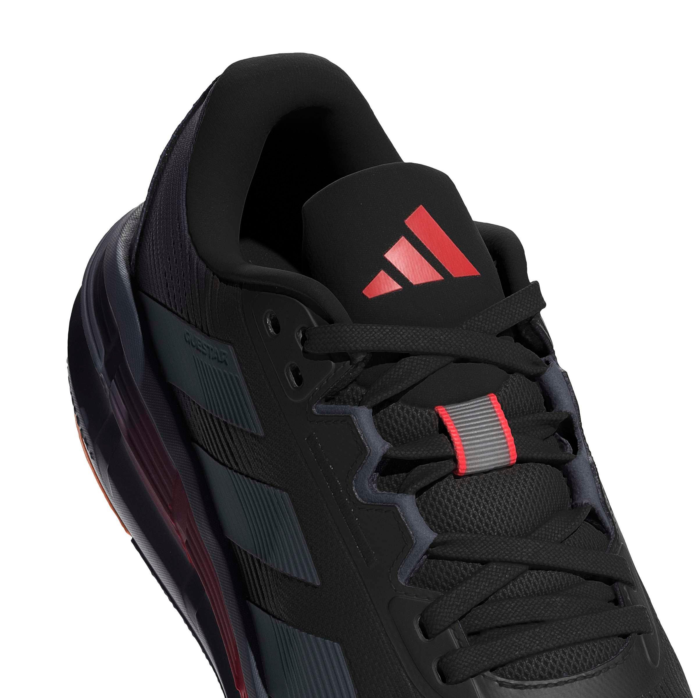 adidas Questar 3 "Core Black/Onix/Lucid Red" Men's Running Shoe - BLACK/ONIX/RED Thumbnail View 7