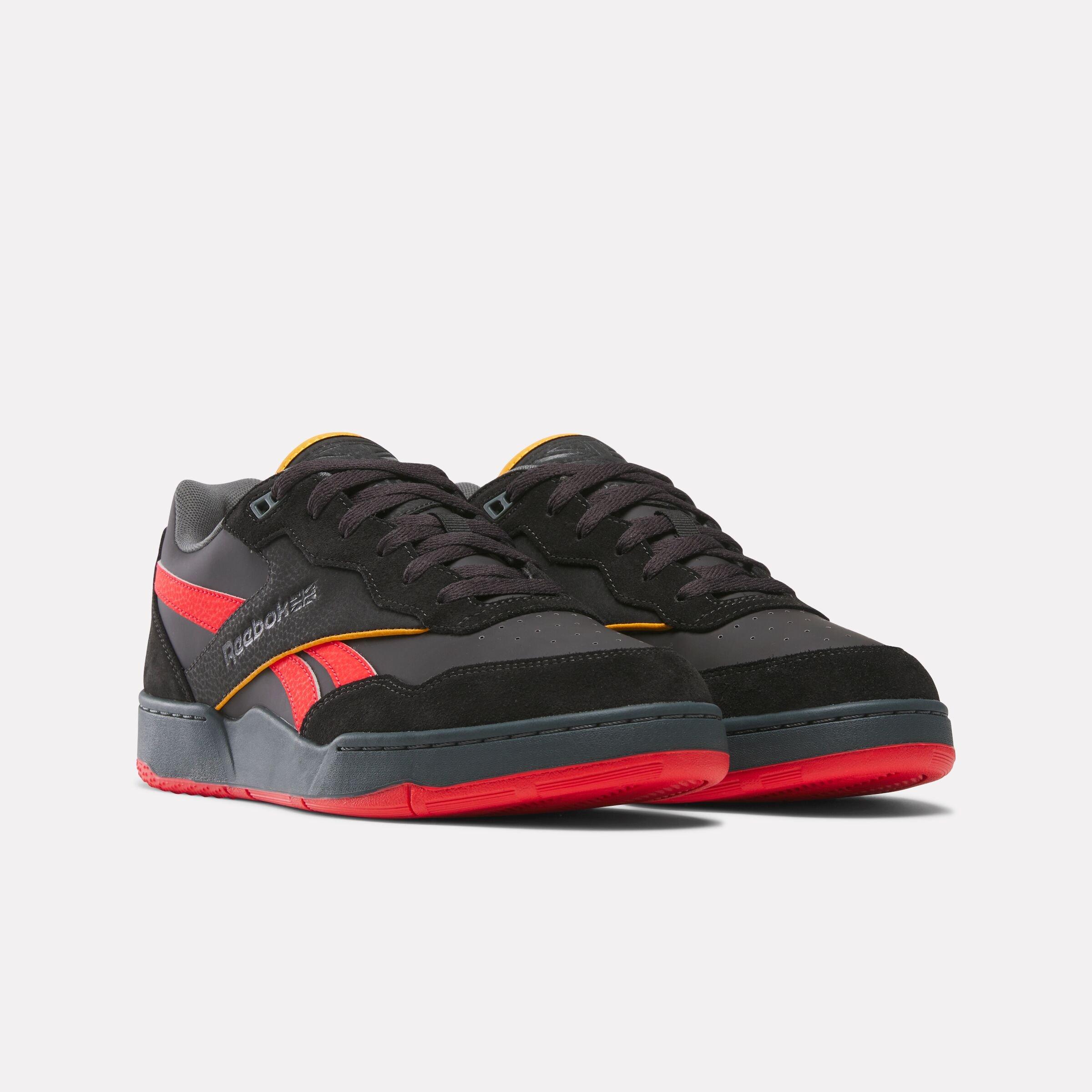 Reebok BB 4000 II Retro "Black/Red" Unisex Shoe - BLACK/RED Thumbnail View 2