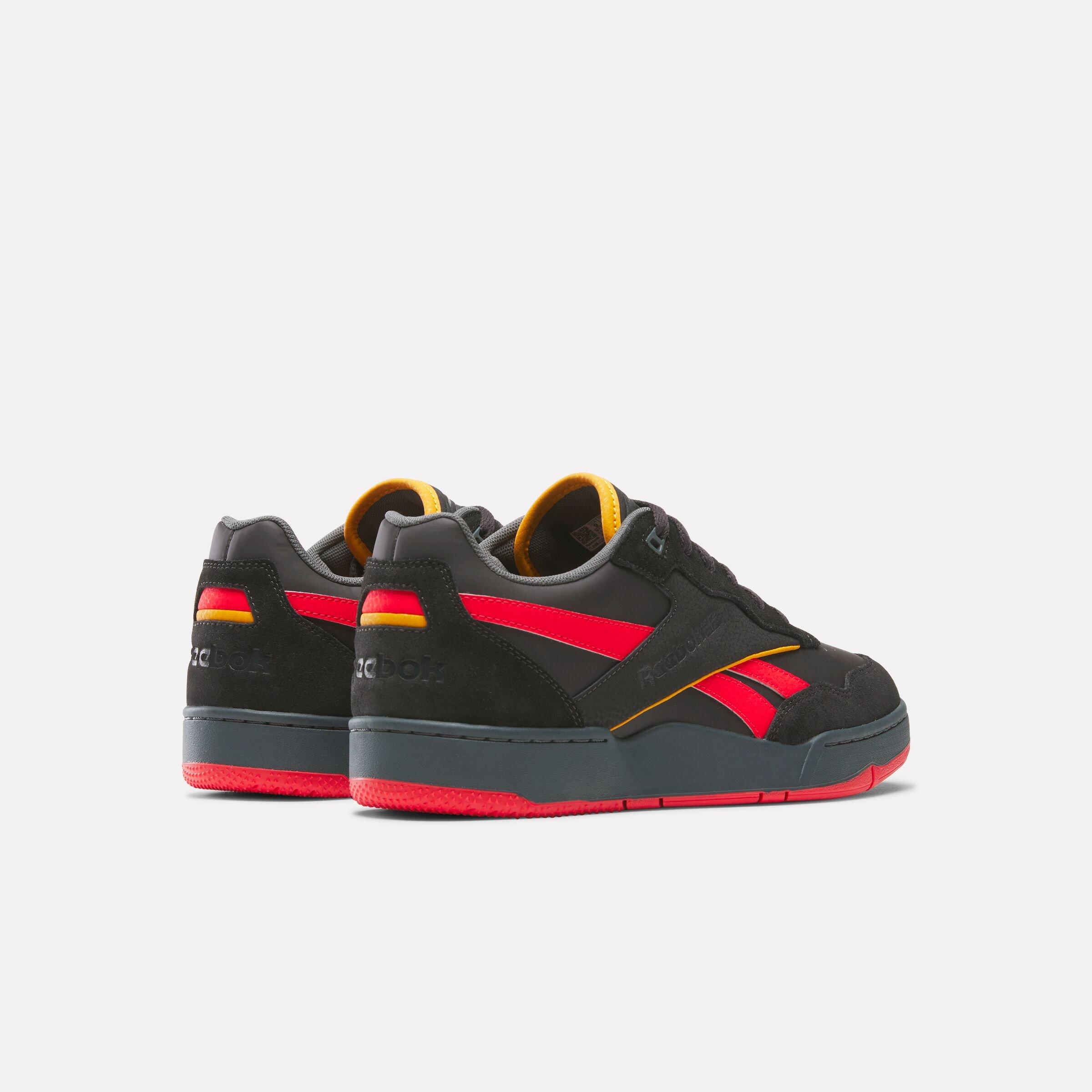 Reebok BB 4000 II Retro "Black/Red" Unisex Shoe - BLACK/RED Thumbnail View 3