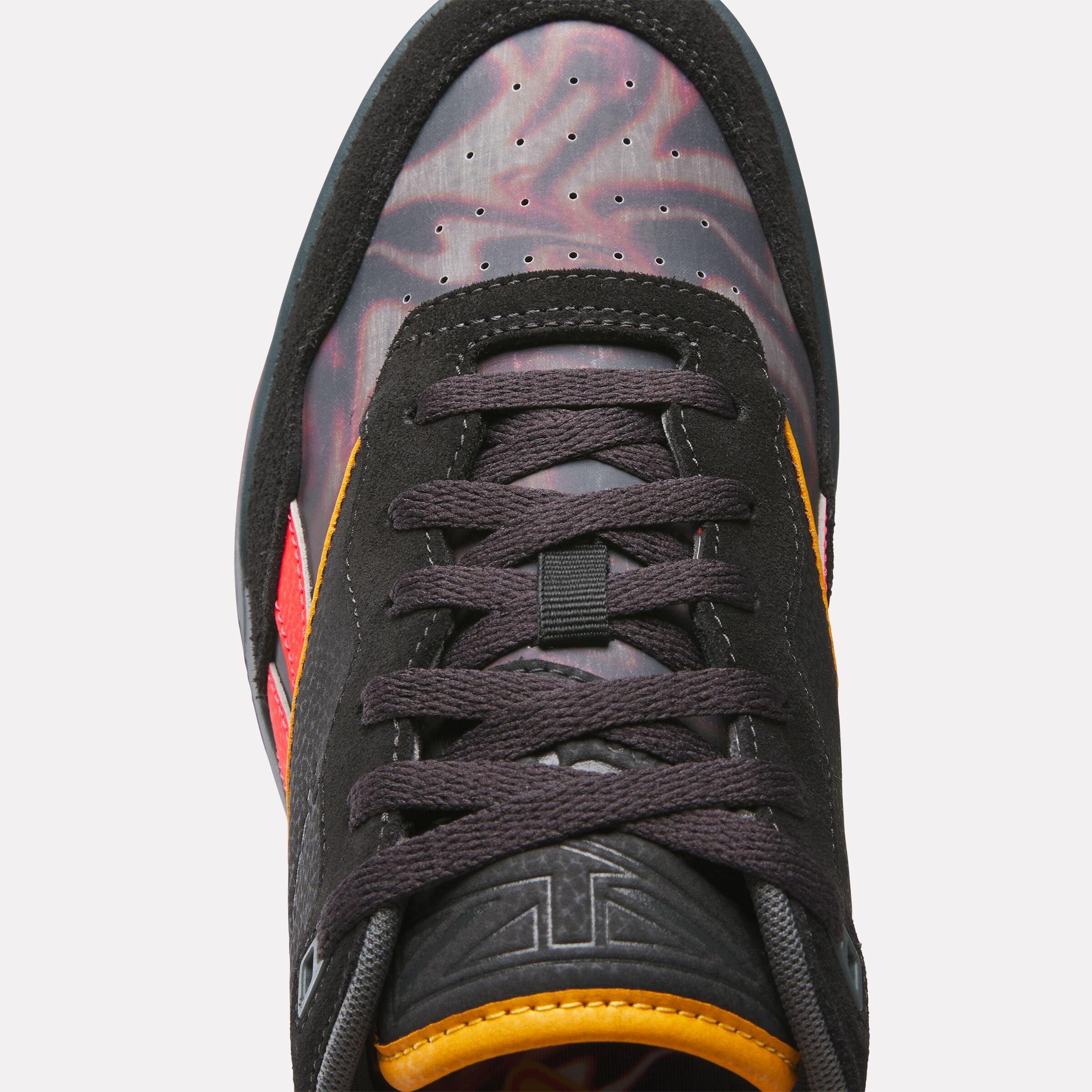 Reebok BB 4000 II Retro "Black/Red" Unisex Shoe - BLACK/RED Thumbnail View 6