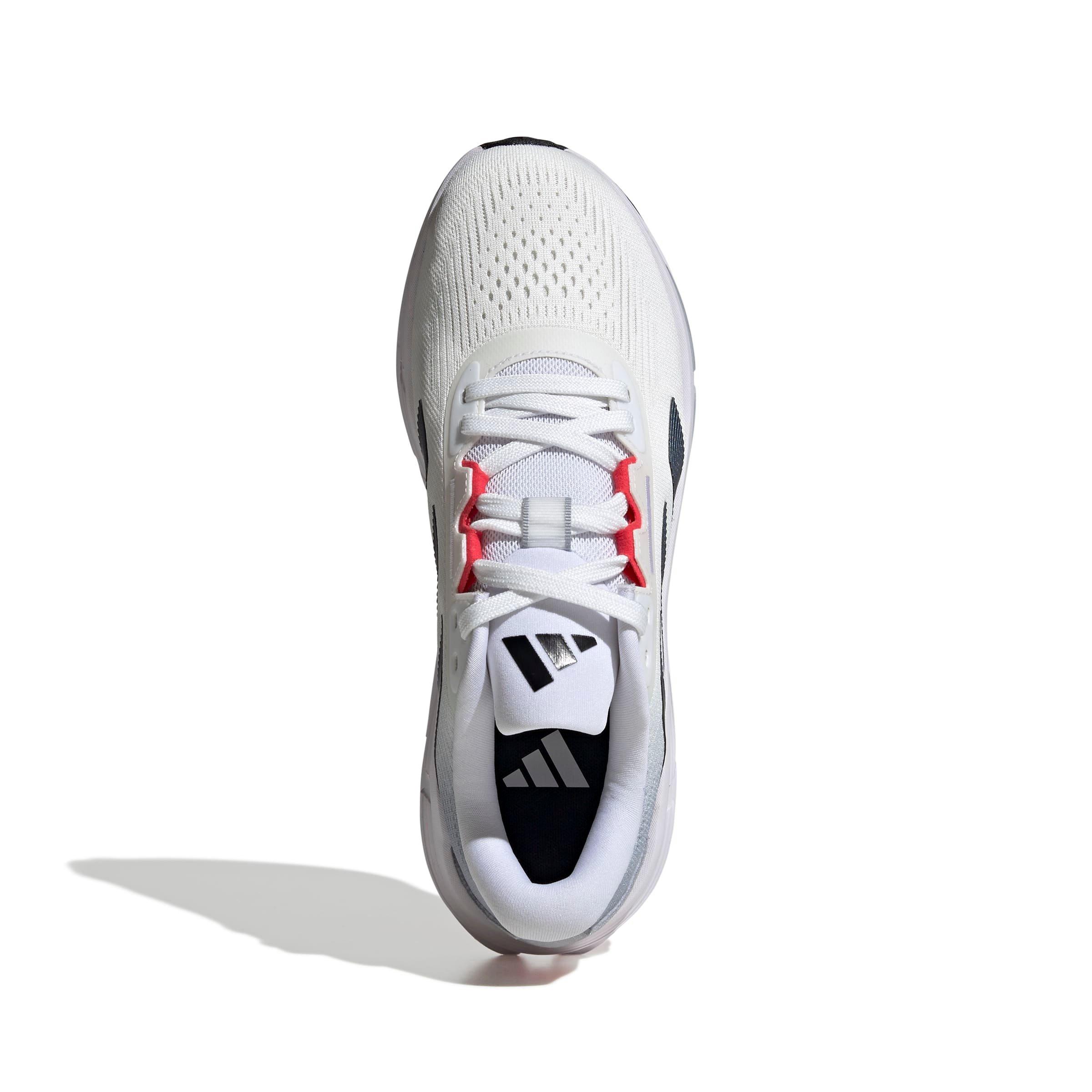 adidas Questar 3 "Ftwr White/Core Black/Pure Ruby" Men's Running Shoe - WHITE/BLACK/RUBY Thumbnail View 5