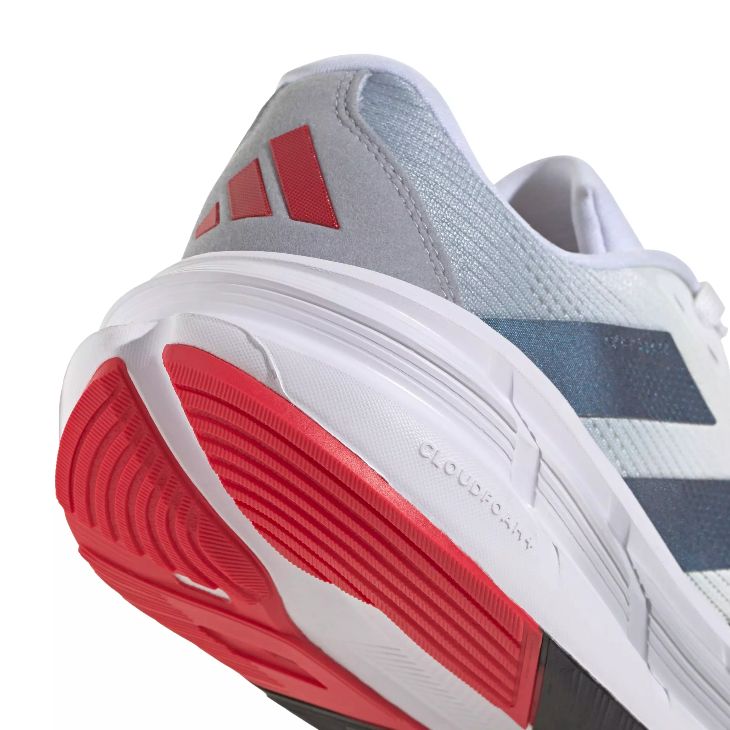 adidas Questar 3 "Ftwr White/Core Black/Pure Ruby" Men's Running Shoe - WHITE/BLACK/RUBY