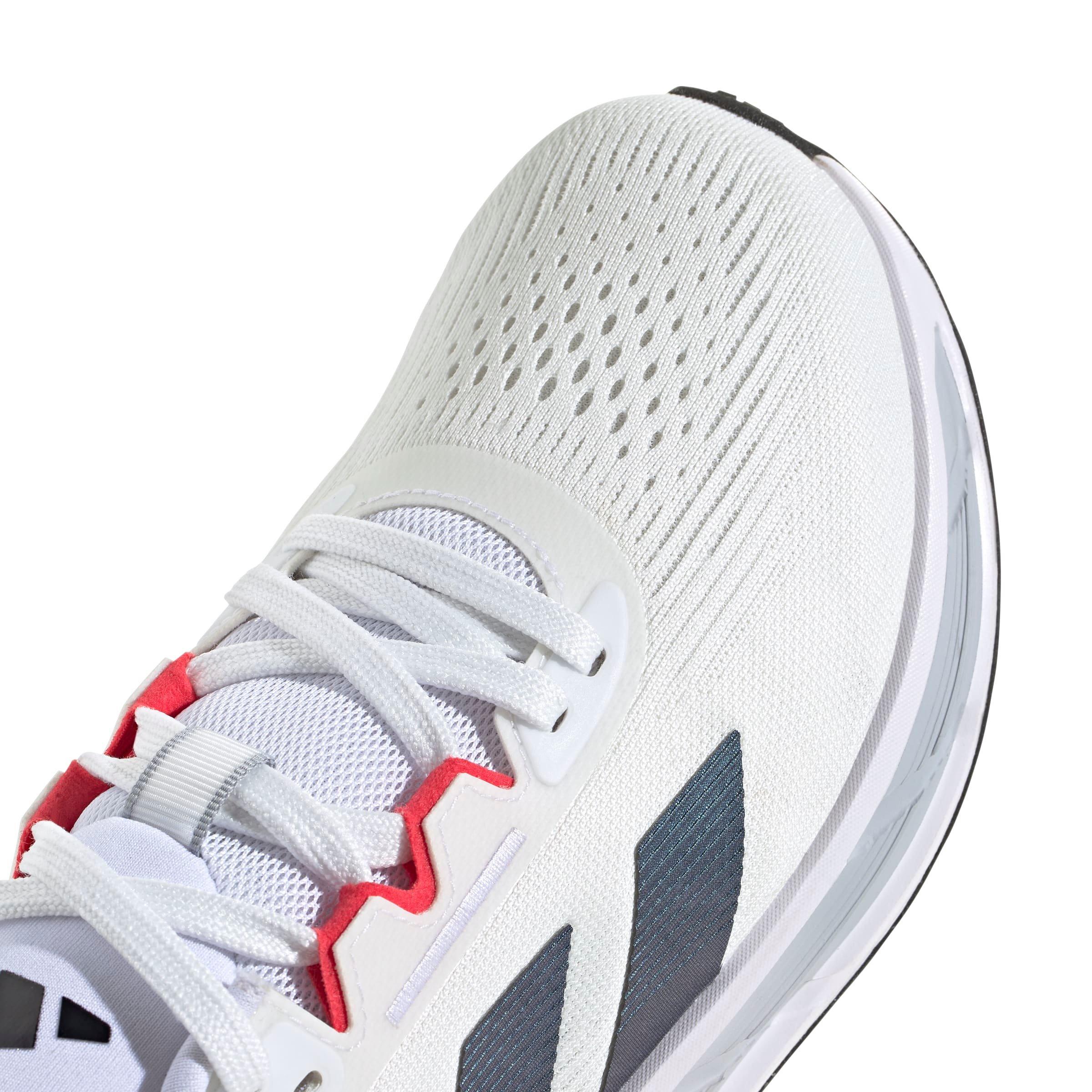 adidas Questar 3 "Ftwr White/Core Black/Pure Ruby" Men's Running Shoe - WHITE/BLACK/RUBY Thumbnail View 8