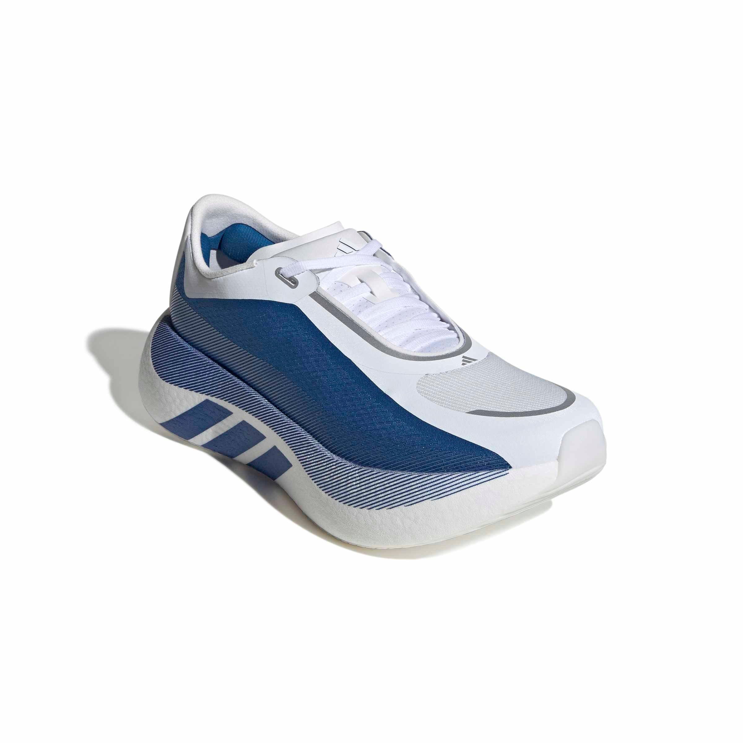 adidas Hyperboost Edge "Equipment Blue" Men's Running Shoe - WHITE/BLUE/ZERO Thumbnail View 4