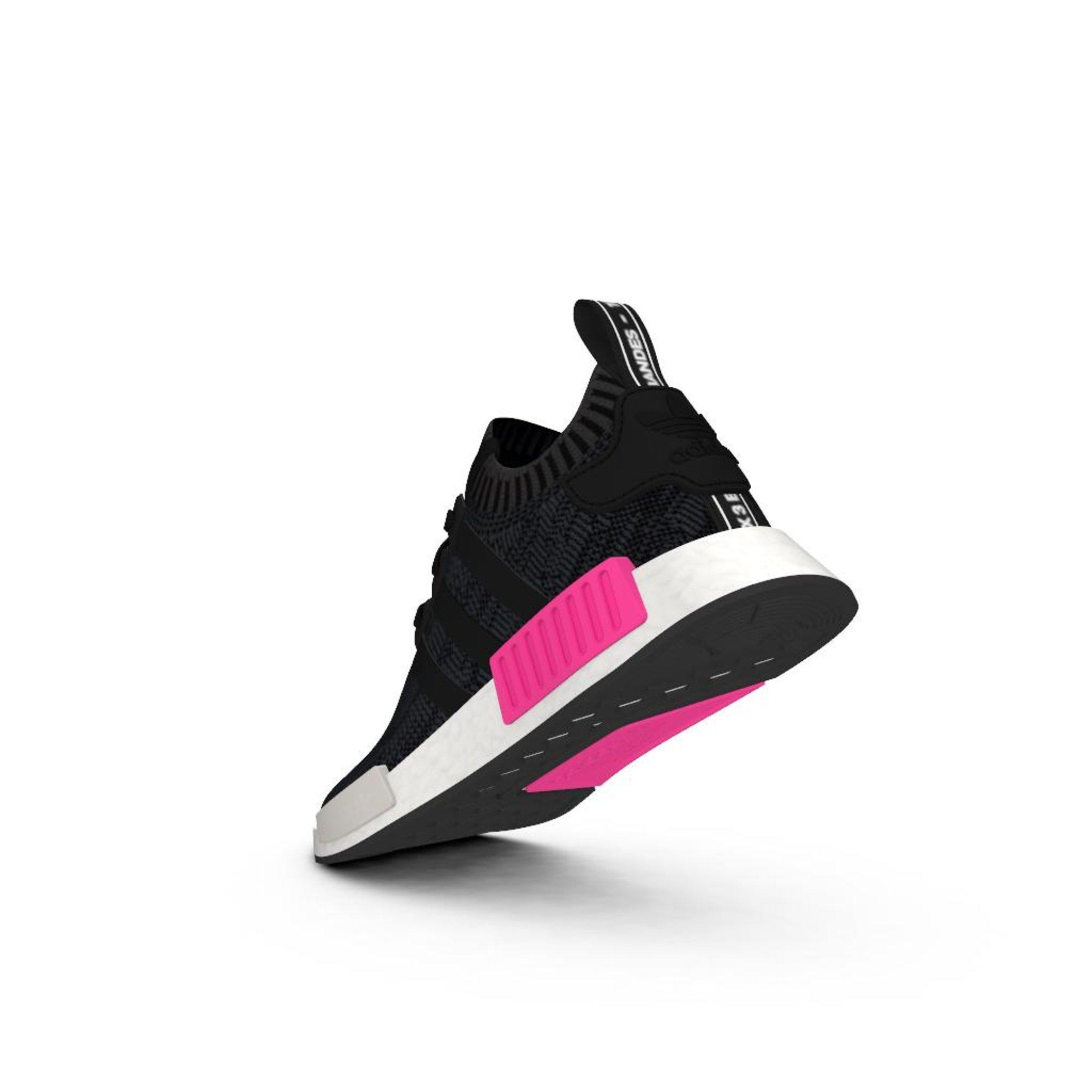 adidas nmd r1 pink and black