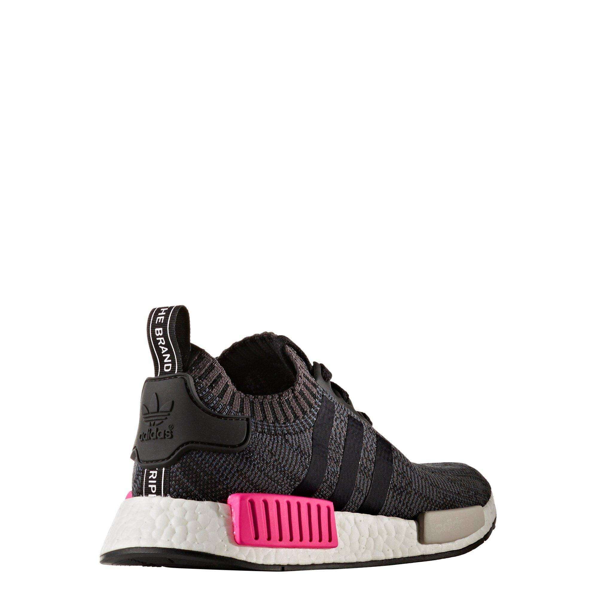 adidas black & pink nmd r1 trainers