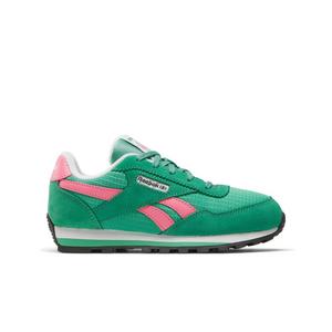 Reebok Classic AZ "Green/Pink" Preschool Girls' Shoe