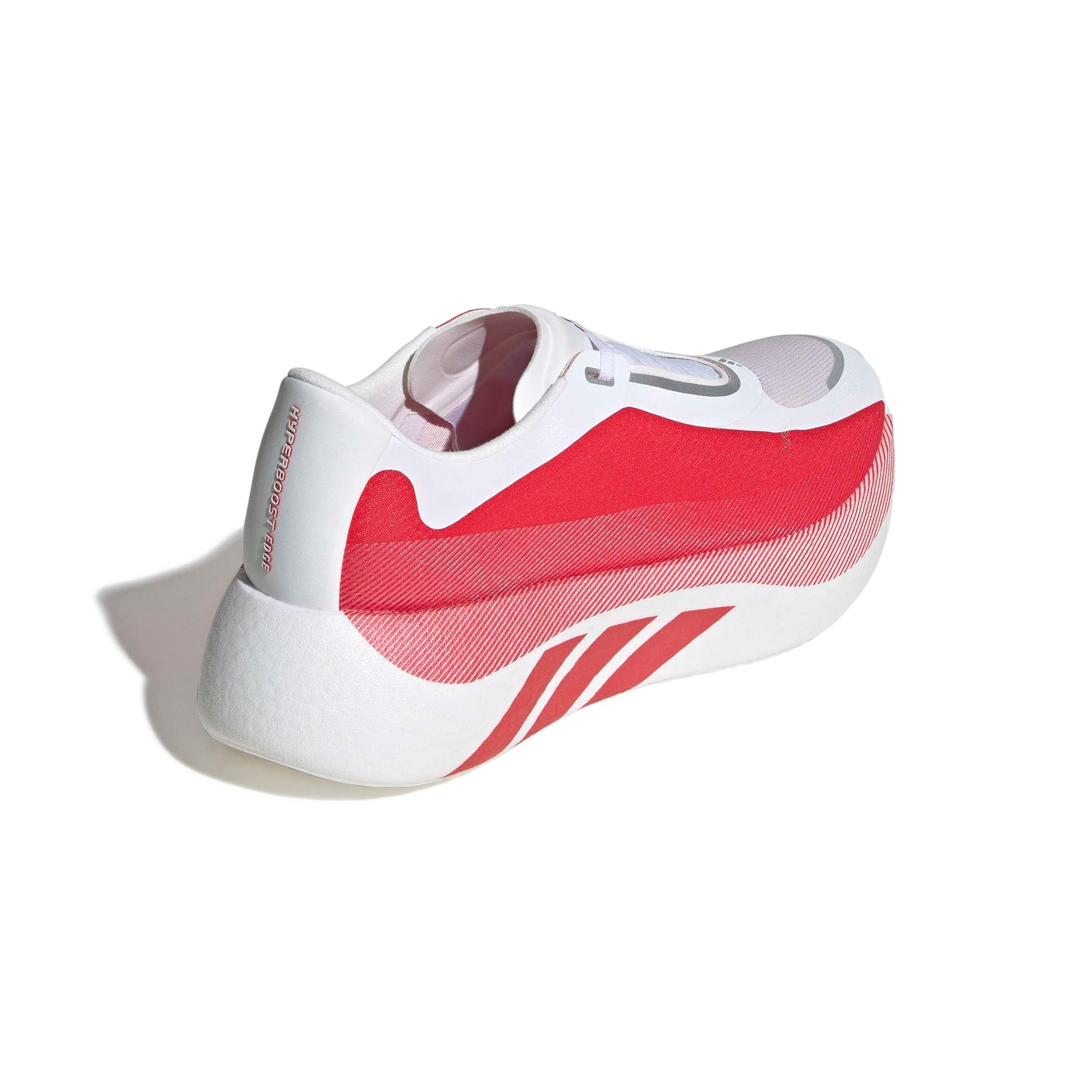adidas Hyperboost Edge "Pure Ruby" Men's Running Shoe - WHITE/RUBY/ZERO Thumbnail View 5