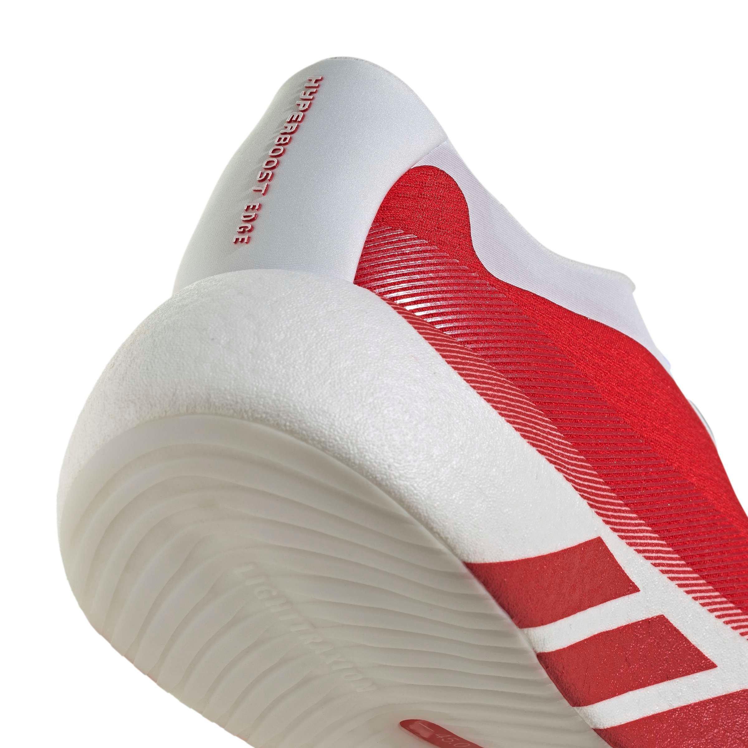 adidas Hyperboost Edge "Pure Ruby" Men's Running Shoe - WHITE/RUBY/ZERO Thumbnail View 9