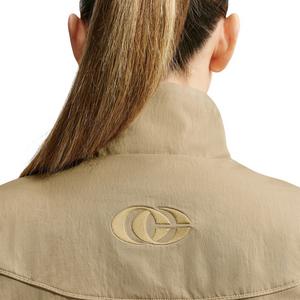Nike Caitlin Standard Issue Dri-FIT Women's Game Woven Synthetic-Fill Basketball Jacket - BEIGE