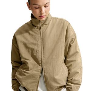 Nike Caitlin Standard Issue Dri-FIT Women's Game Woven Synthetic-Fill Basketball Jacket - BEIGE