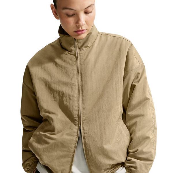 Nike Caitlin Standard Issue Dri-FIT Women's Game Woven Synthetic-Fill Basketball Jacket - BEIGE